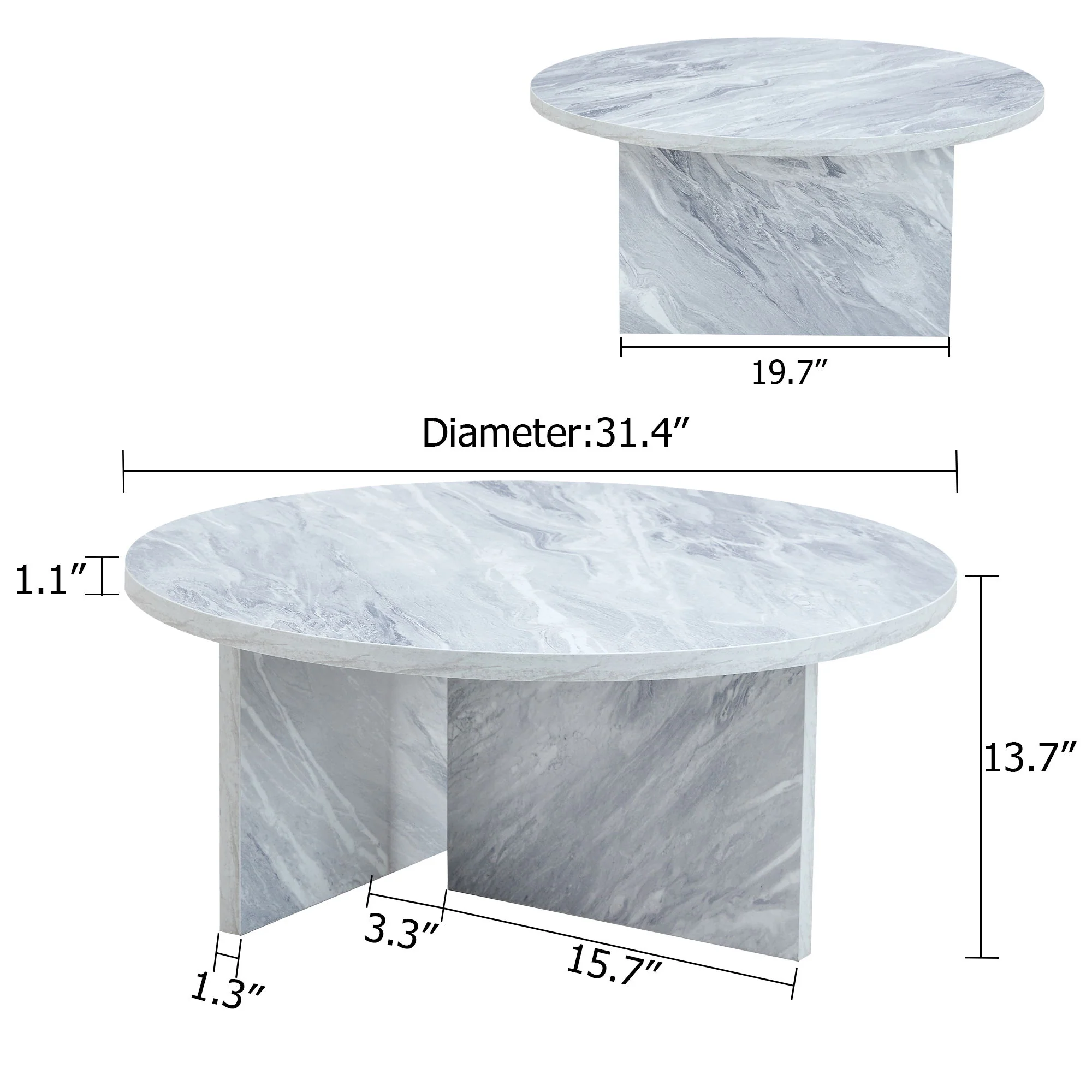 Versatile Round Coffee Table For Various Interior Styles - Image 17