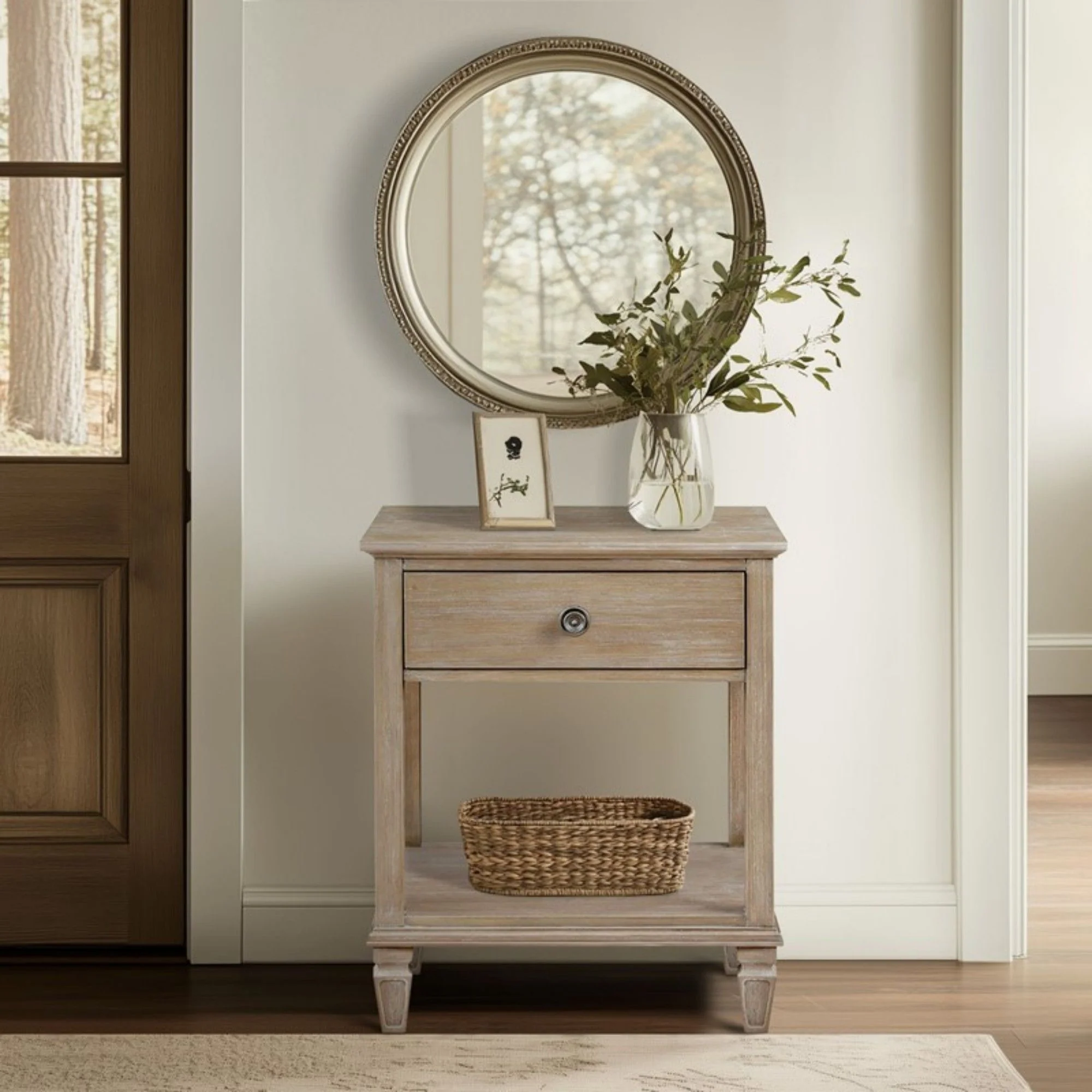 Victoria - Bedside Table With Drawer And Shelf - Image 22