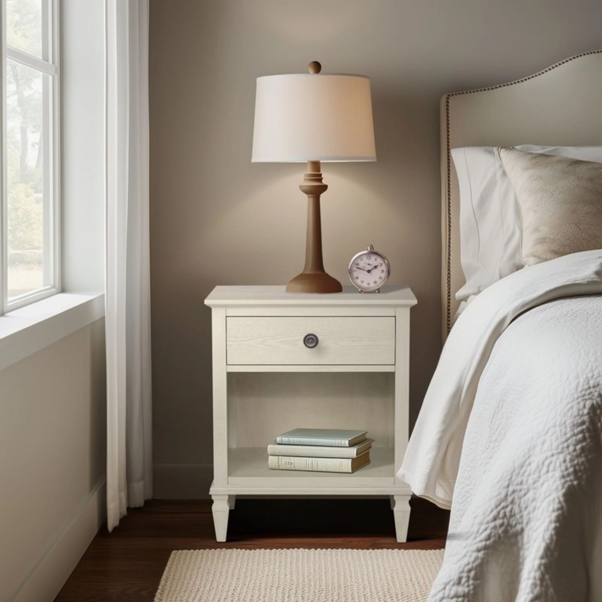 Victoria - Nightstand With Open Storage - Image 20