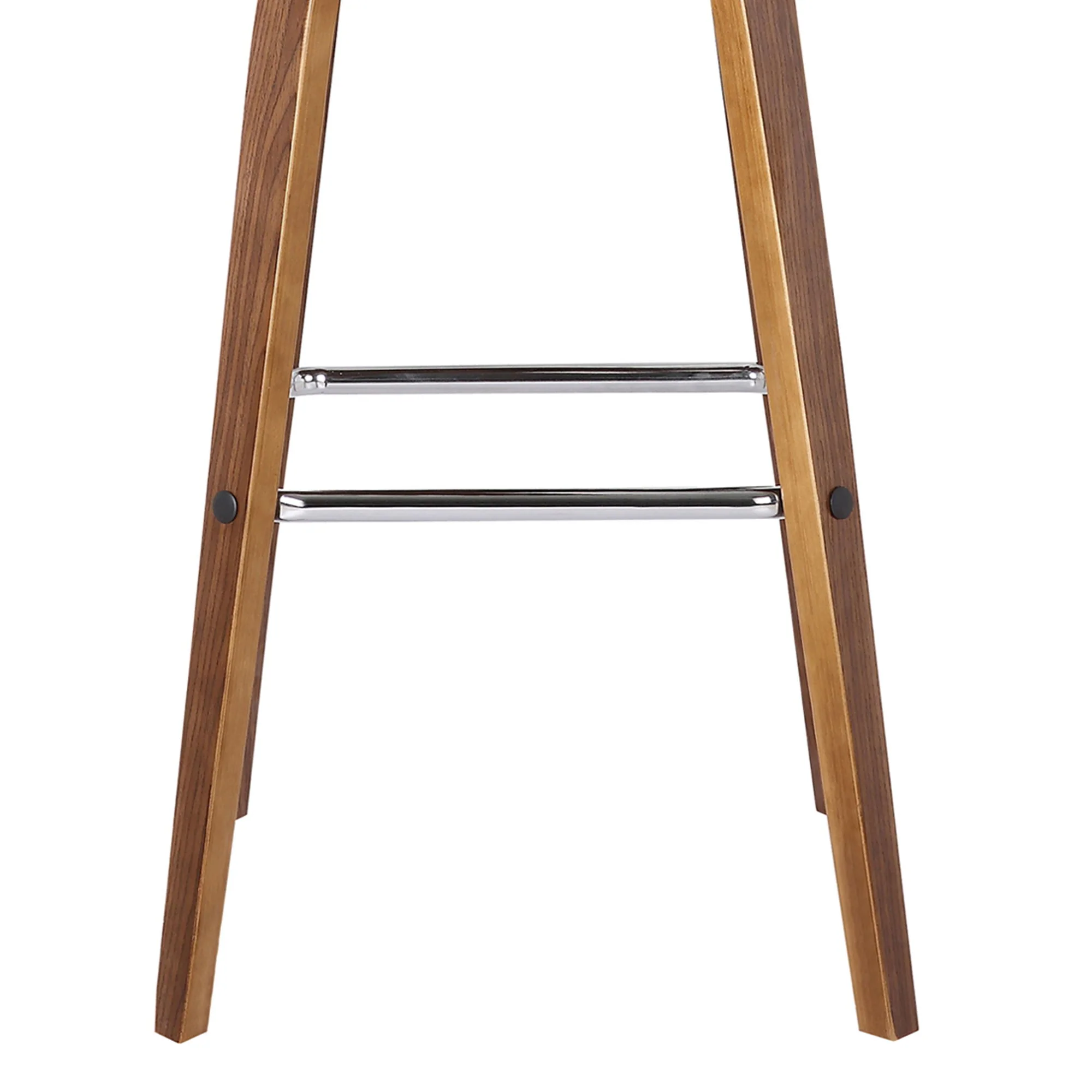 Vienna - 26" Swivel Counter Stool - Walnut Wood - Image 22