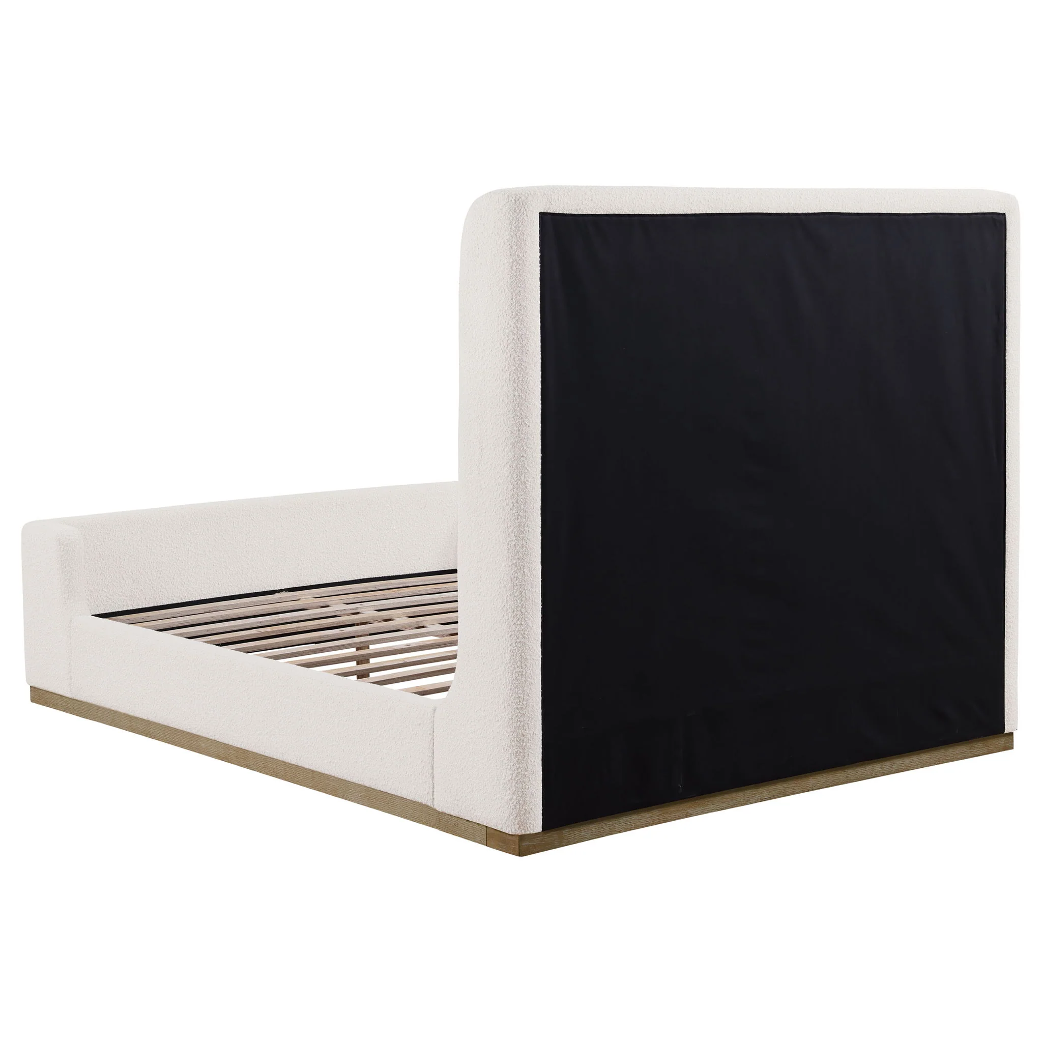 Vindra - Queen Sleigh Bed - Cream - Image 6