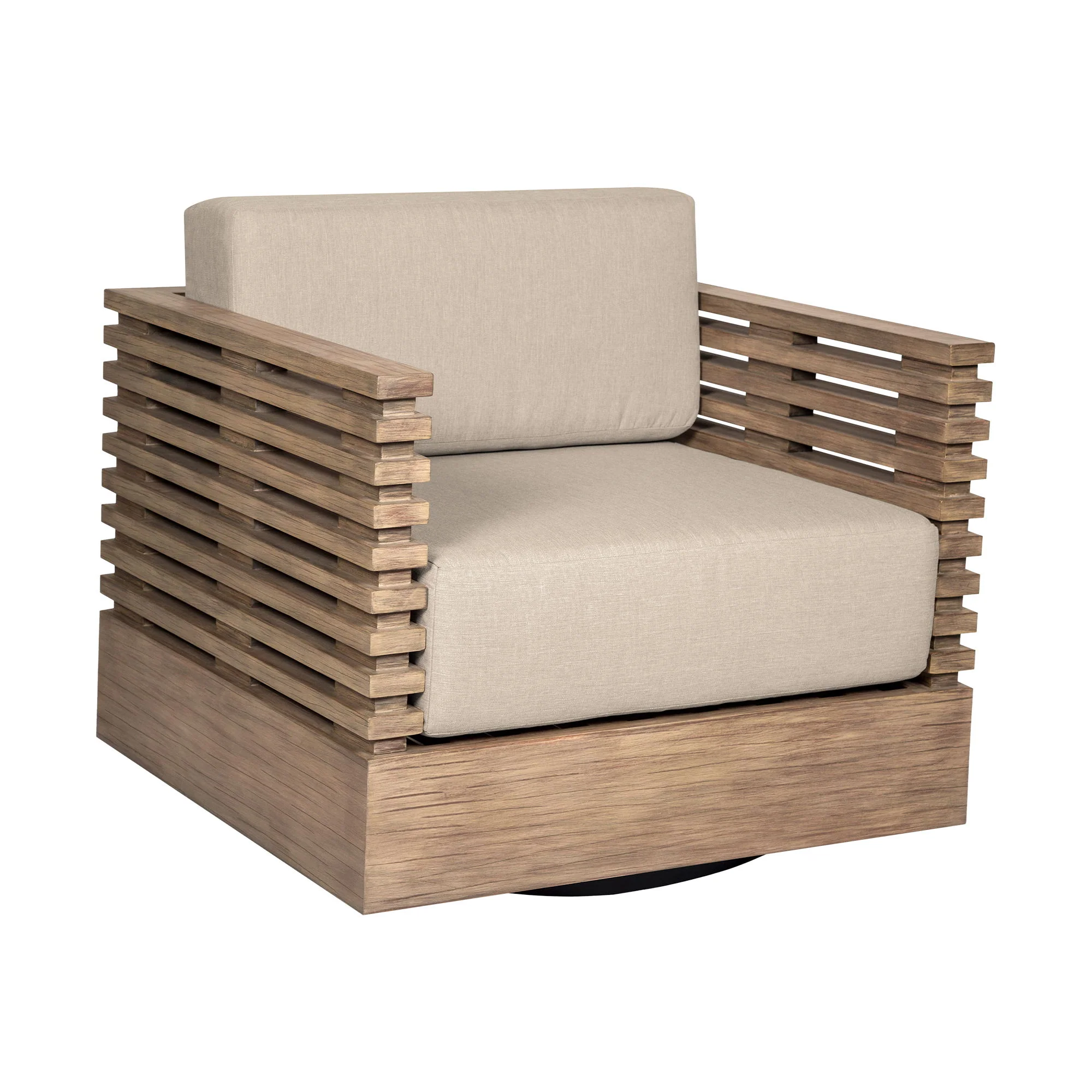 Vivid - Swivel Outdoor Patio Chair - Image 2