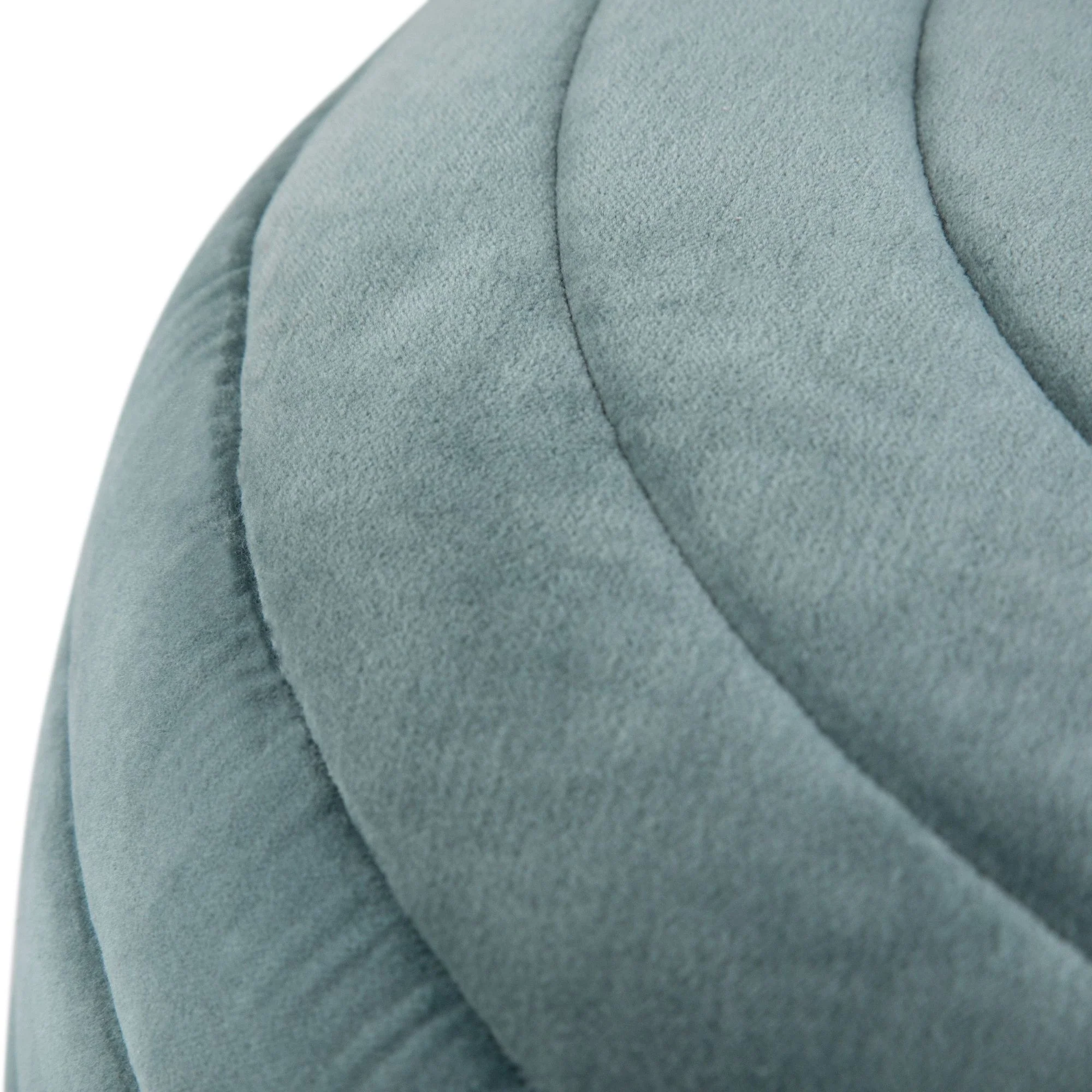 Vivienne - Upholstered Round Pouf - Image 4
