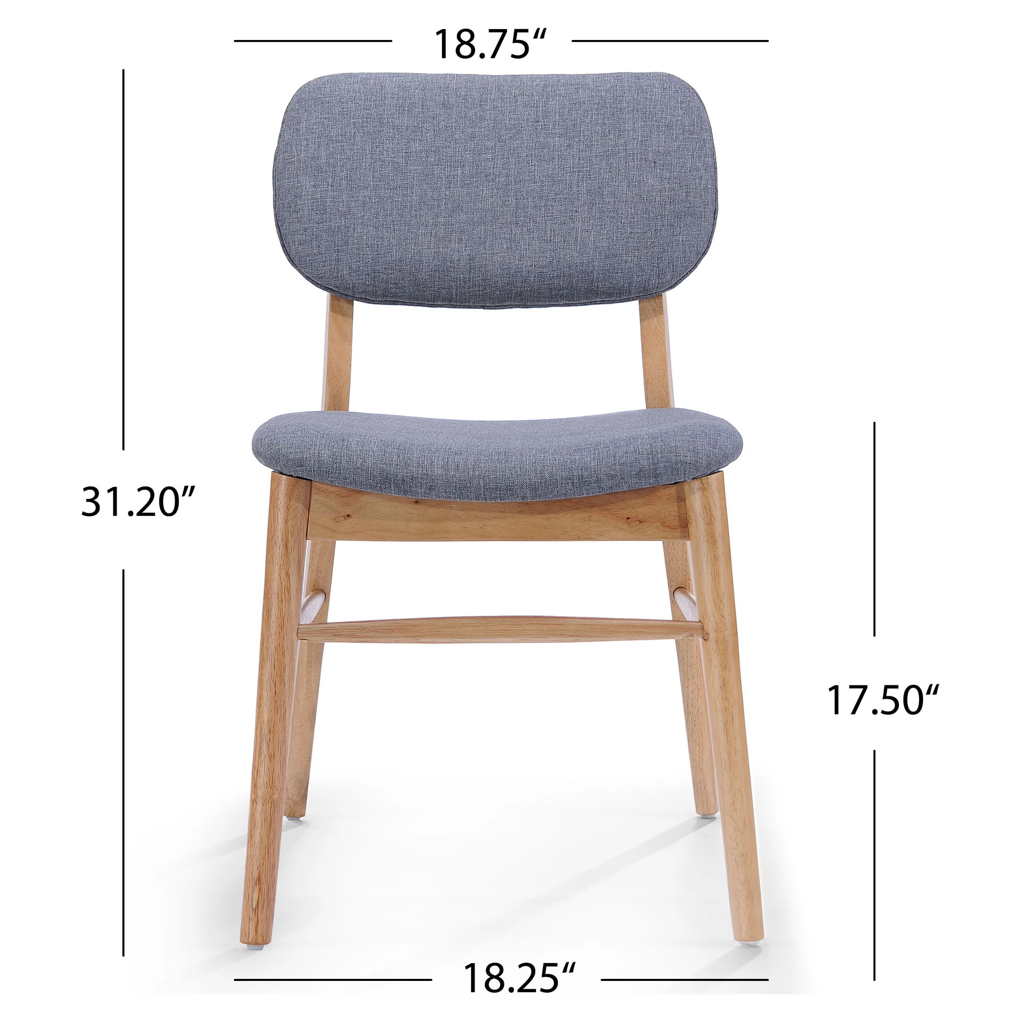 Voyager Upholstered Accent Chair With Splayed Legs And Wood Frame (Set of 2) - Image 6