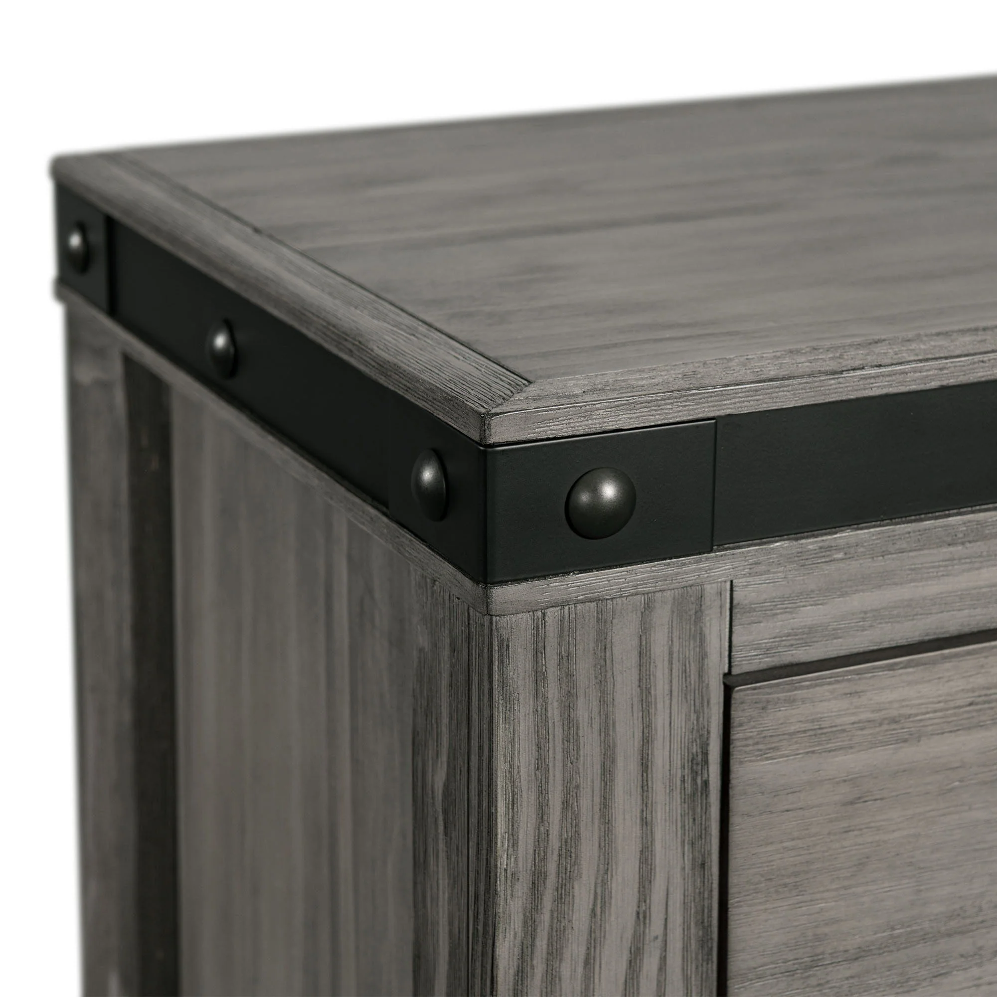 Wade - 2-Drawer Nightstand - Black Finish - Image 2