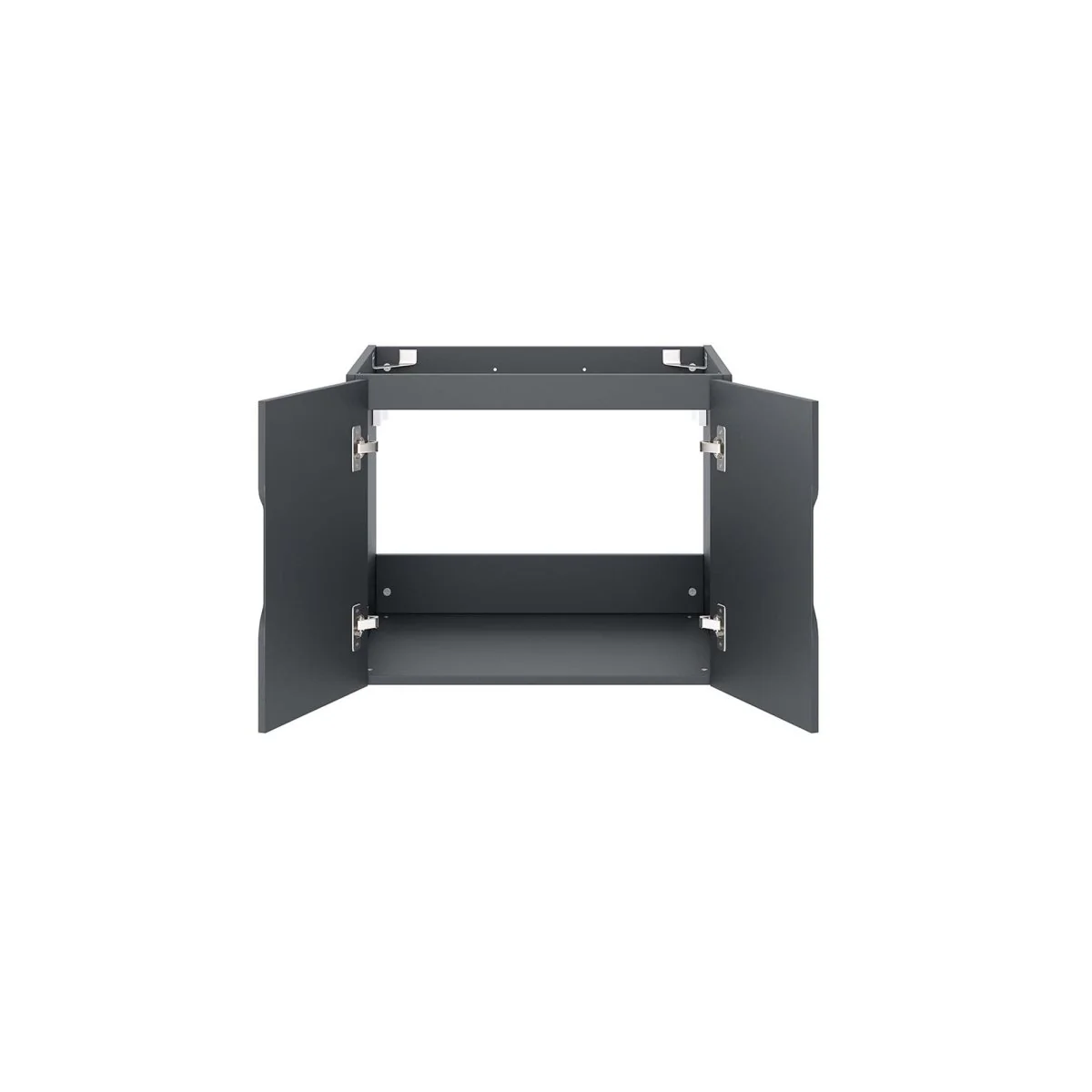 Wall-Mount Bathroom Vanity Cabinet – MDF and Particleboard Construction, Modern Design - Image 6