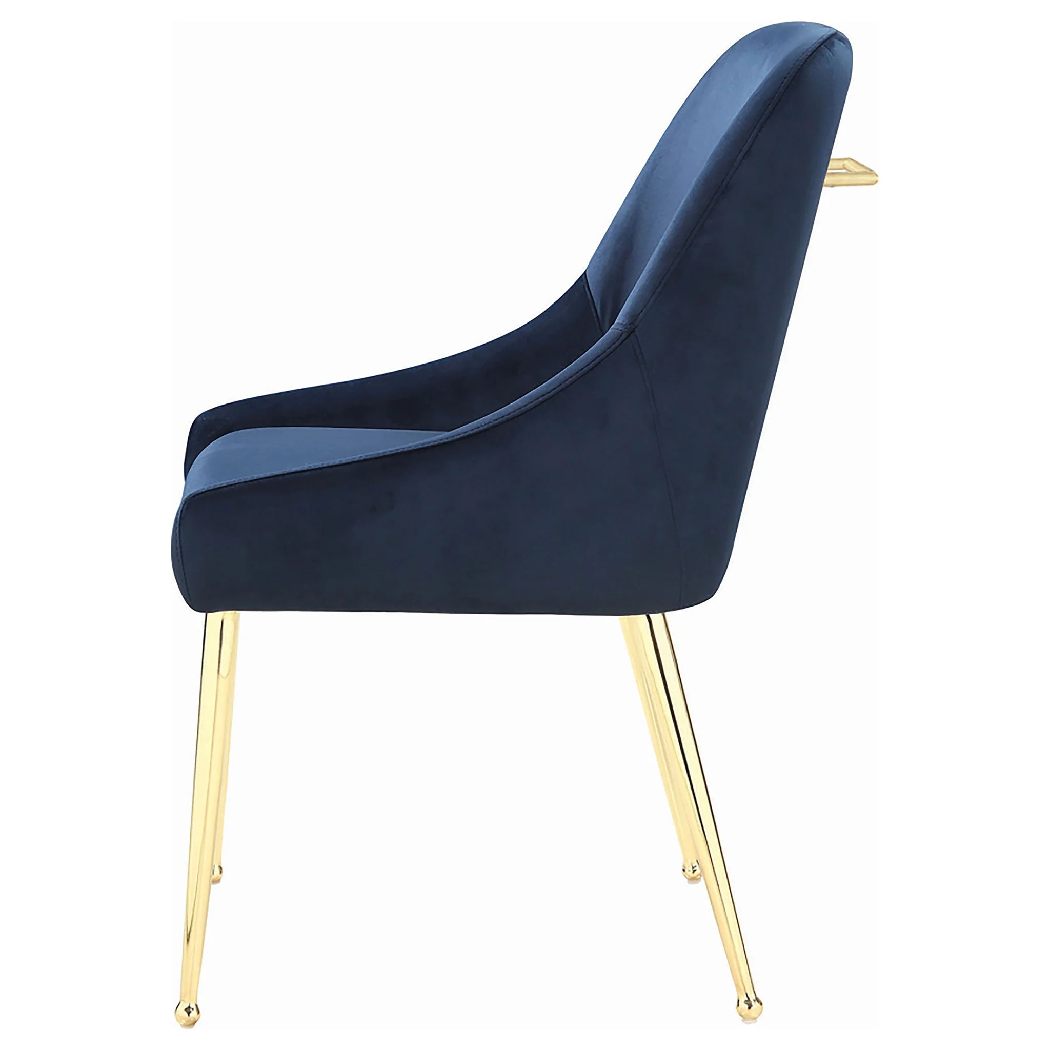 Walmer - Wingback Dining Chair (Set of 2) - Blue - Image 4