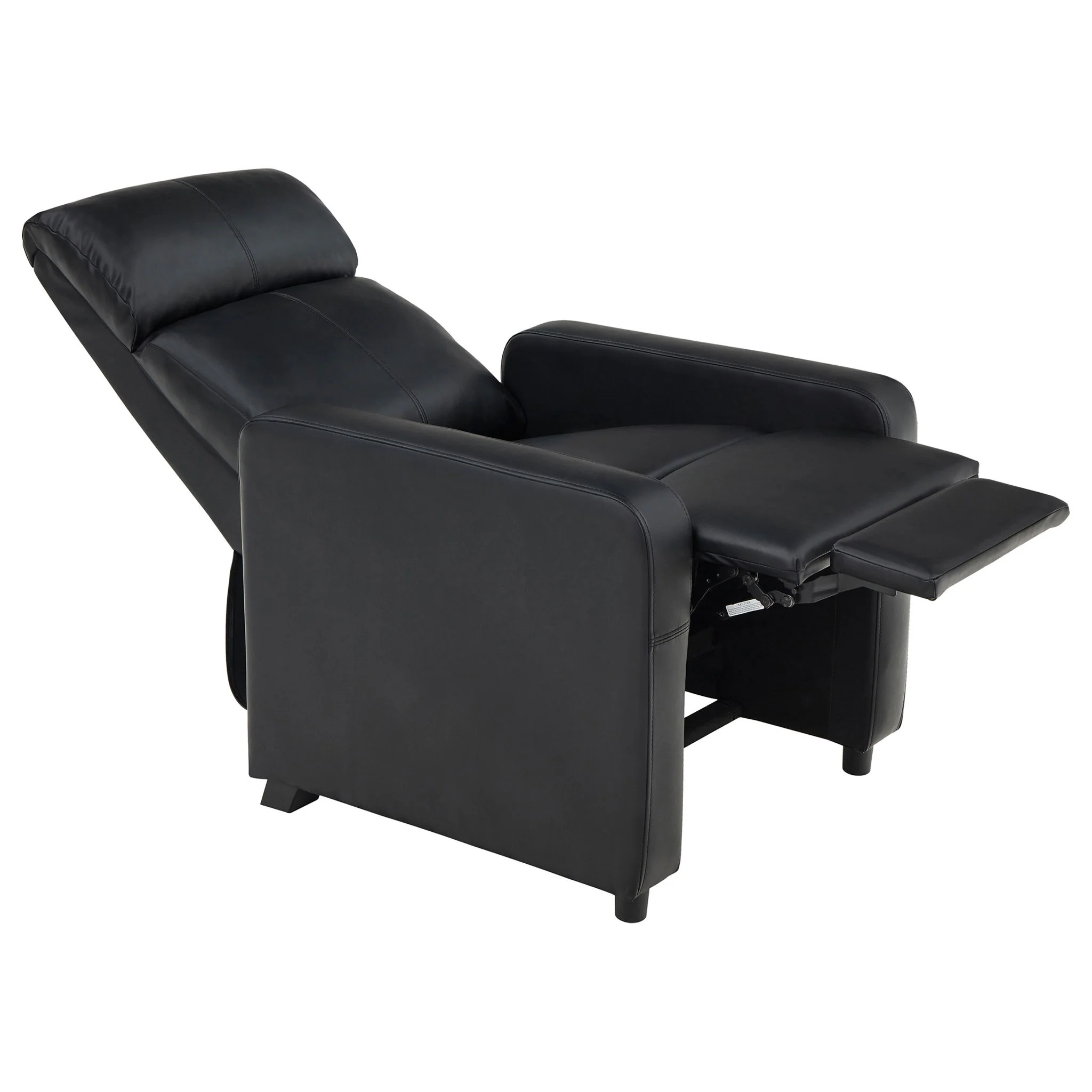 Warren - 4 Seater Home Theater With 3 Wedge Consoles - Black - Image 7