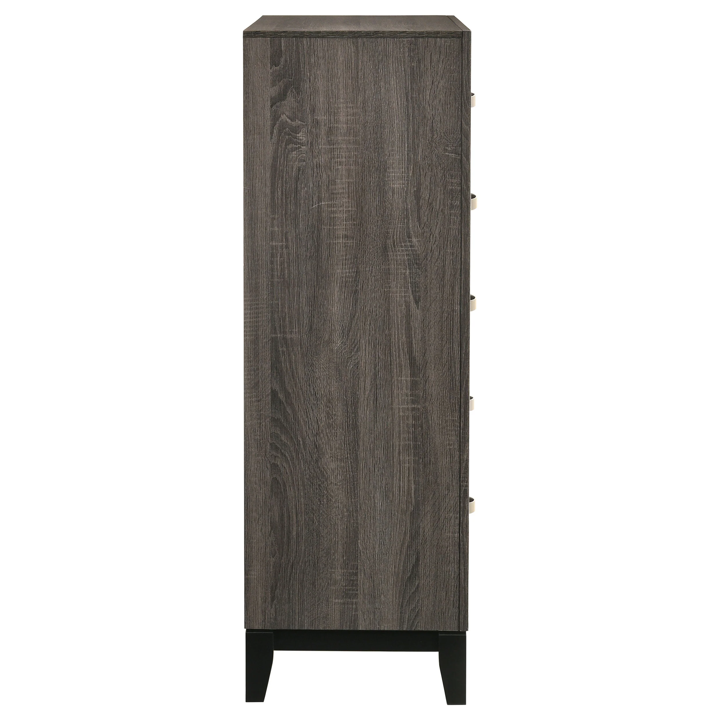 Watson 5-Drawer Bedroom Chest Grey Oak - Image 6