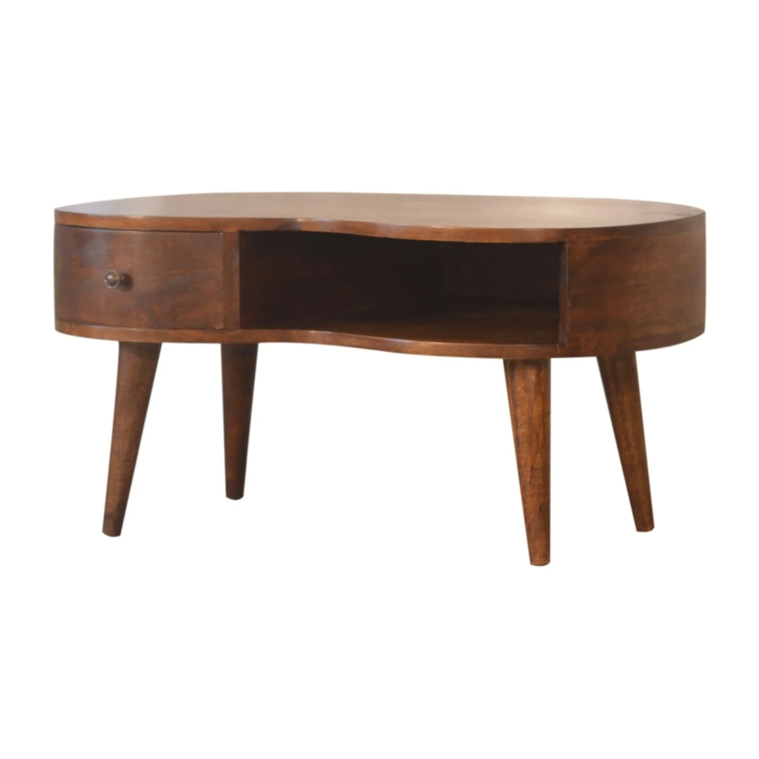 Wave Coffee Table With 1 Drawer - Image 13