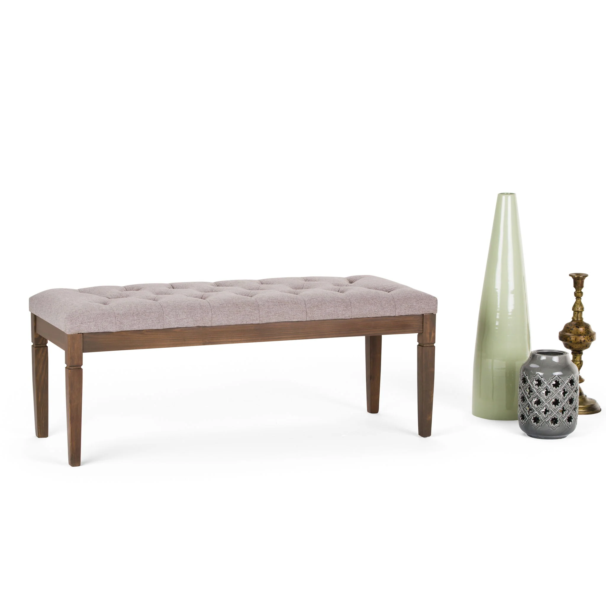 Waverly - Upholstered Tufted Ottoman Bench - Image 11