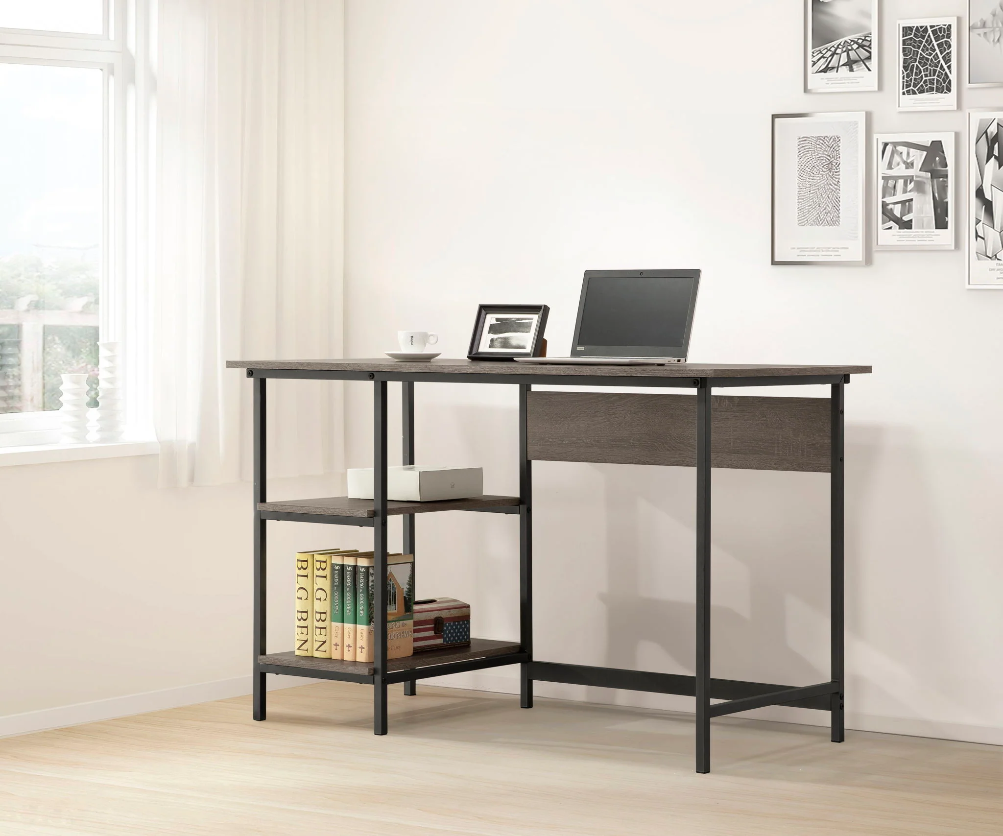 Weatherby - Desk - Weathered Gray - Image 4