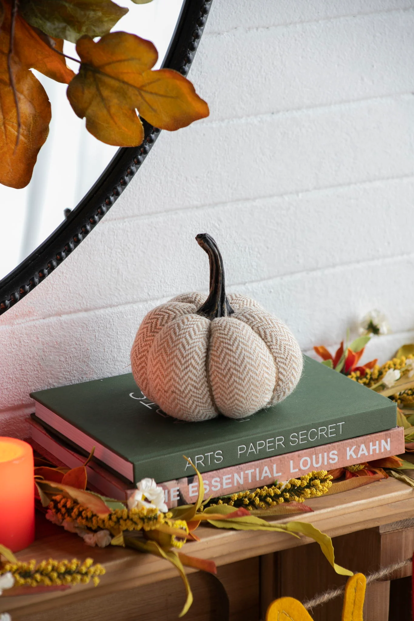 Weighted Pumpkin Ornament Decor For Holiday - Image 14