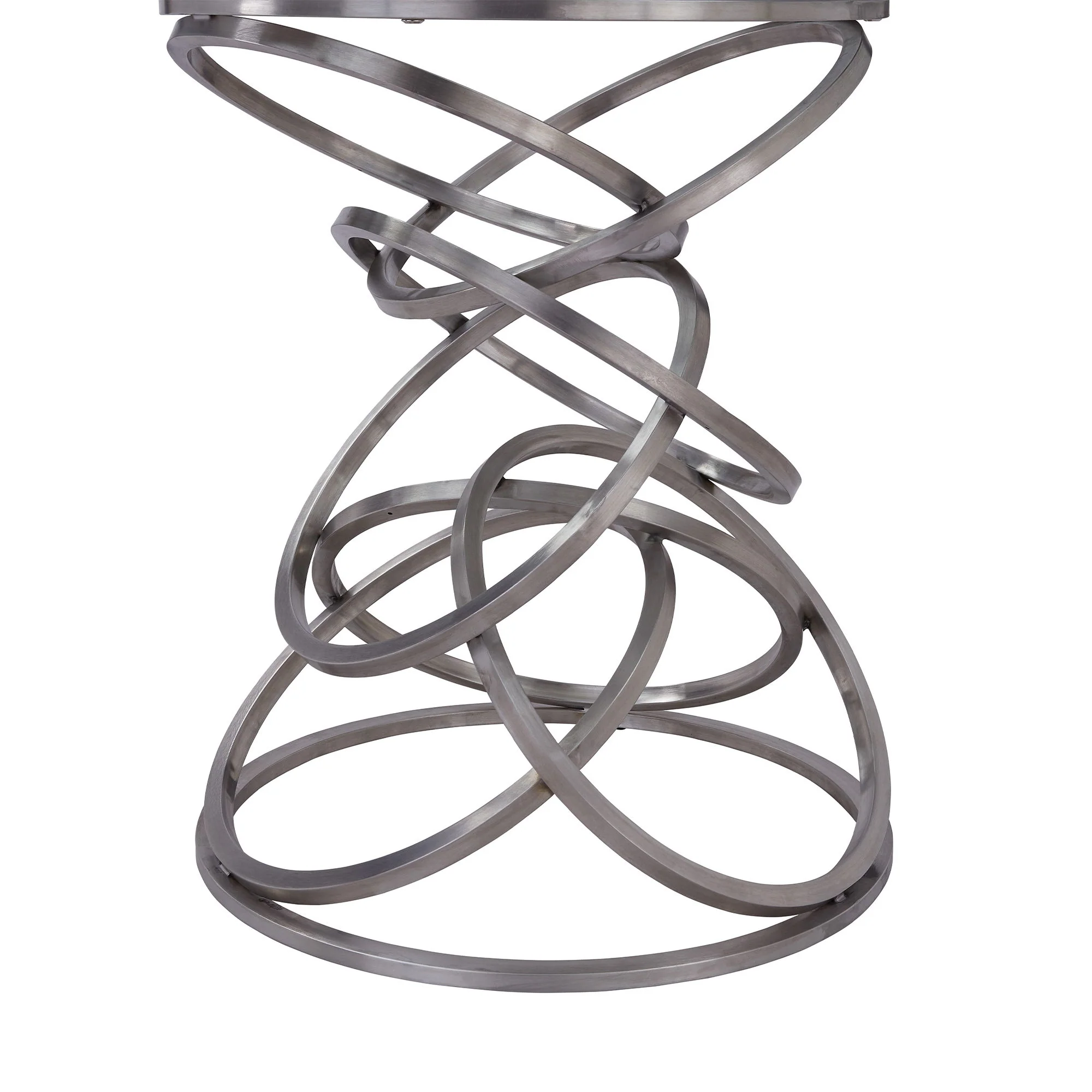Wendy - Contemporary Dining Table Glass Top - Clear - Image 5