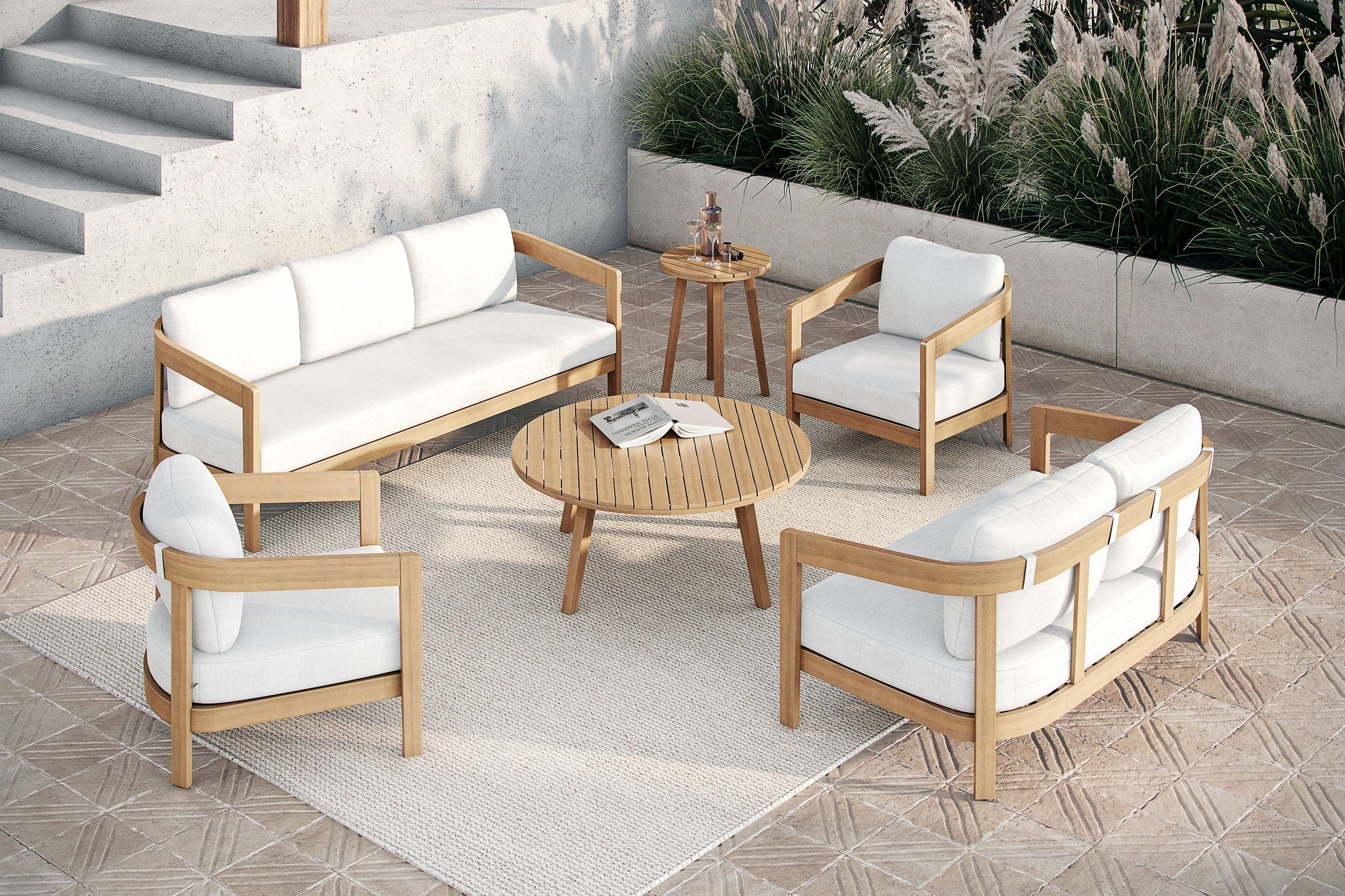 Wesley - Outdoor Patio Set - Image 8
