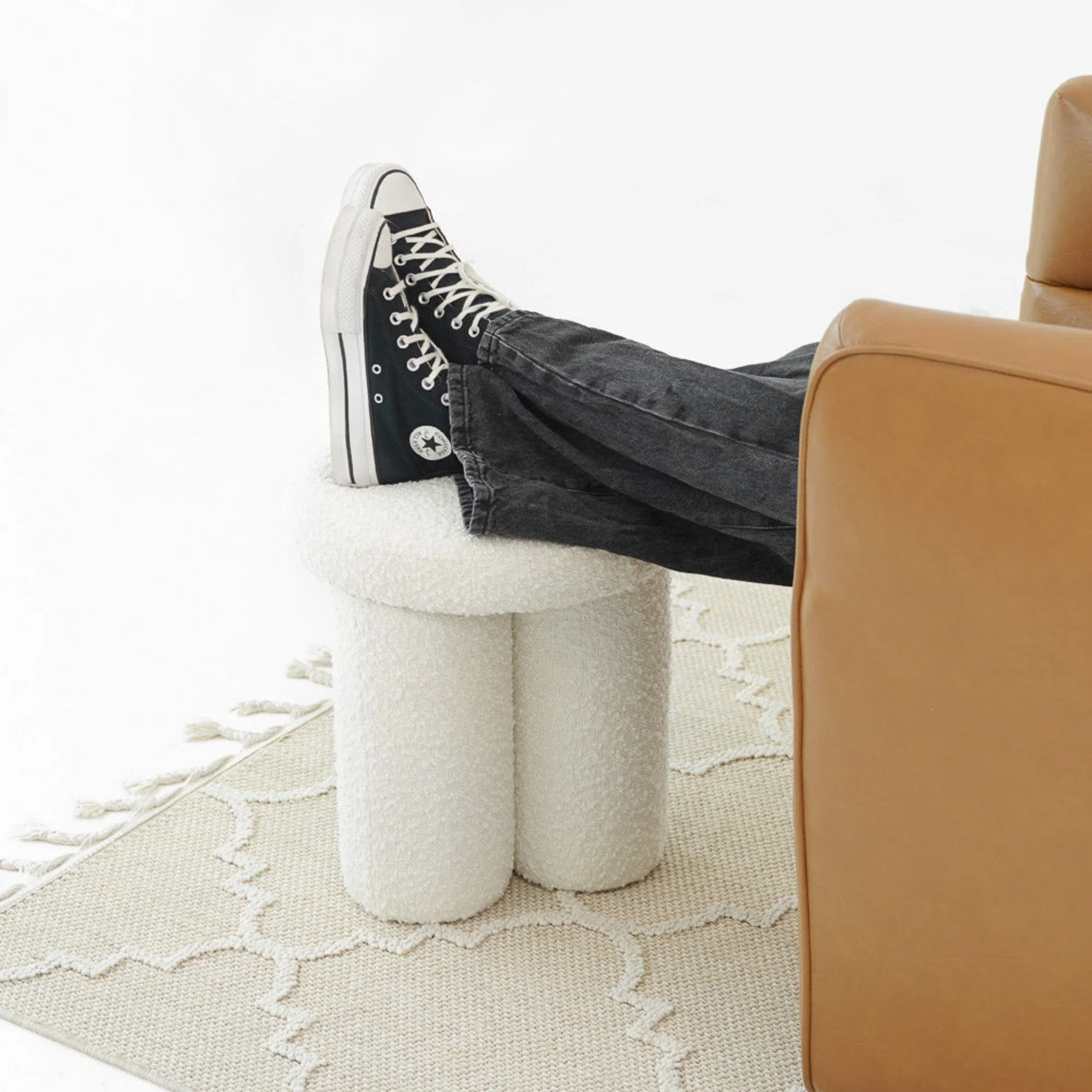 Wesley - Stool - Ivory - Image 6