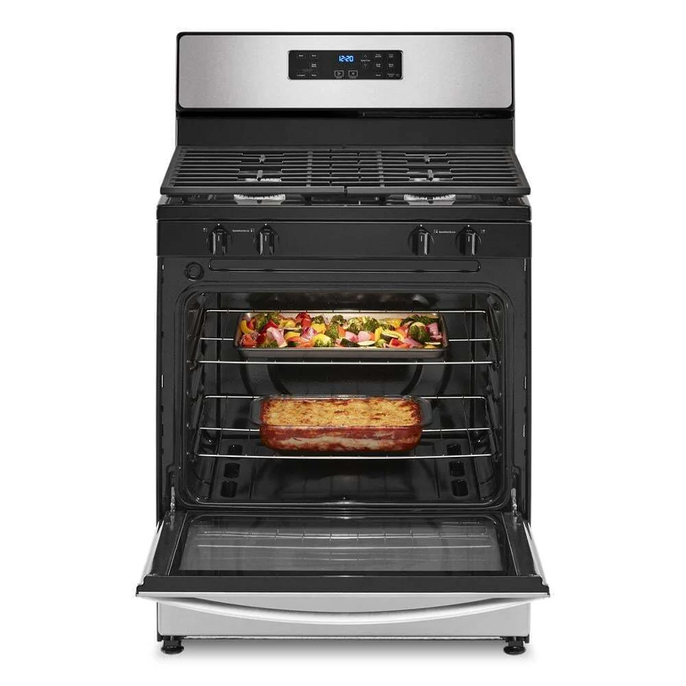 Whirlpool 30 in. Freestanding Gas Range with 4 Burners, Stainless Steel - Image 10