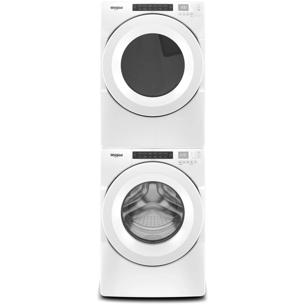 Whirlpool 4.3 cu. ft. White Closet Depth Stackable Front Load Washing Machine with Single Dose Dispenser - Image 6