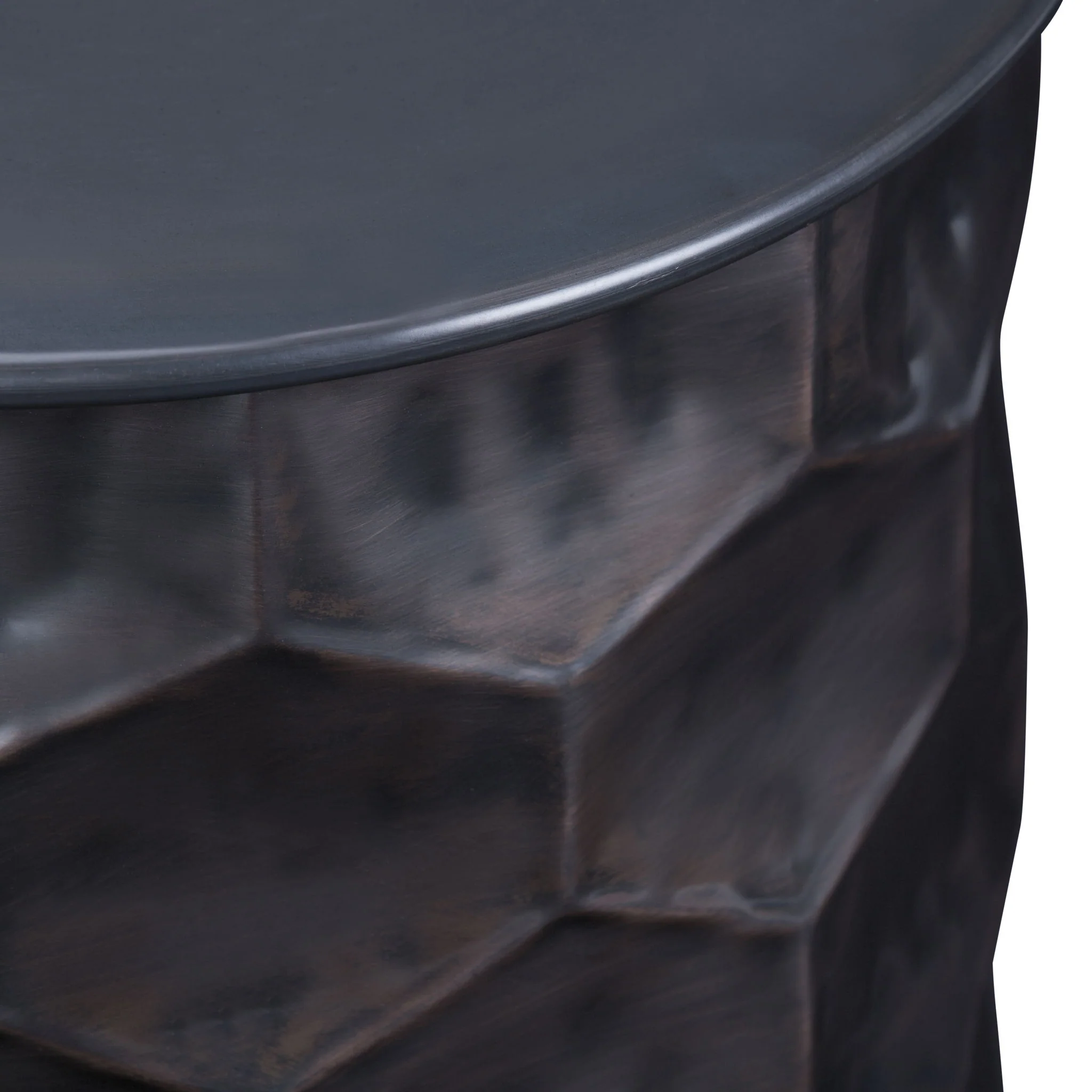 Whitney - Handcrafted Metal Storage Table - Image 18