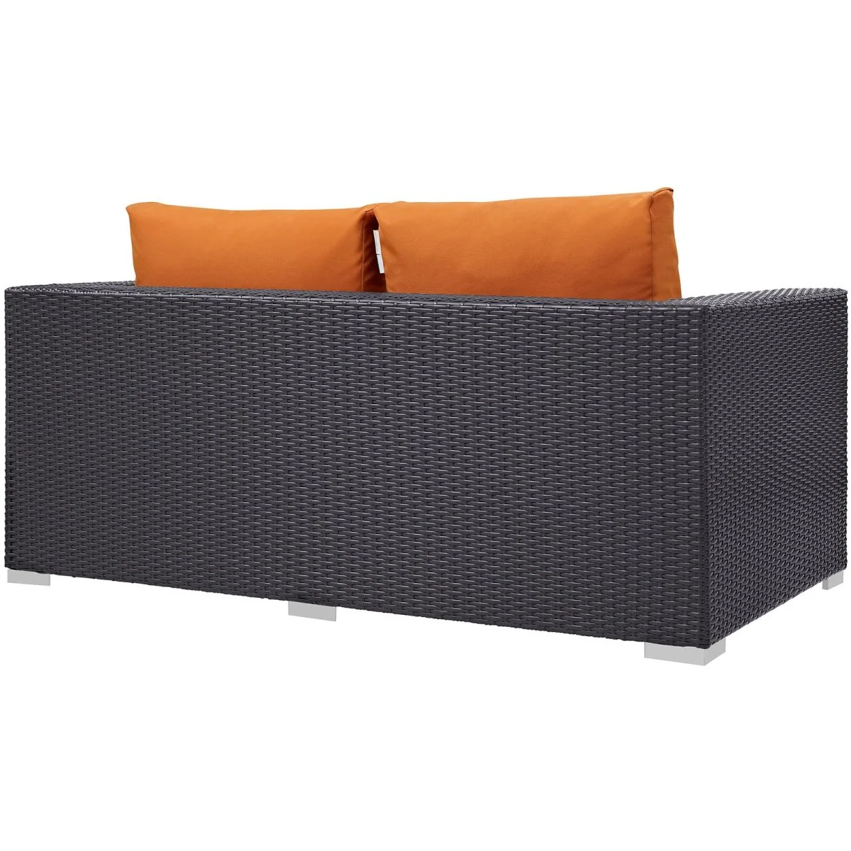Wicker Outdoor Loveseat Patio Seating for Garden and Porch Furniture Collection - Image 13