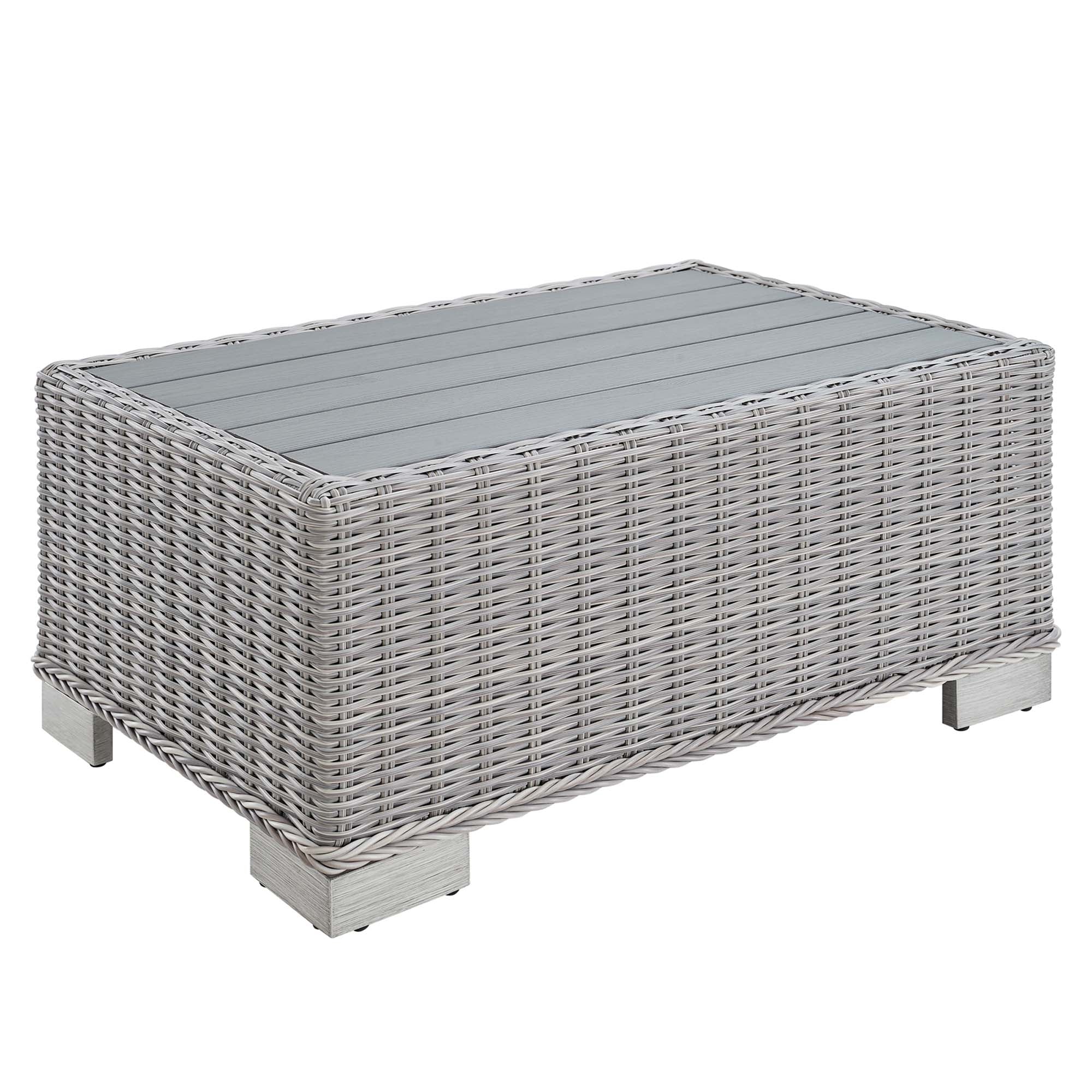 Wicker Rattan Outdoor Patio Furniture Set — Durable All-Weather Seating with Cushions - Image 9