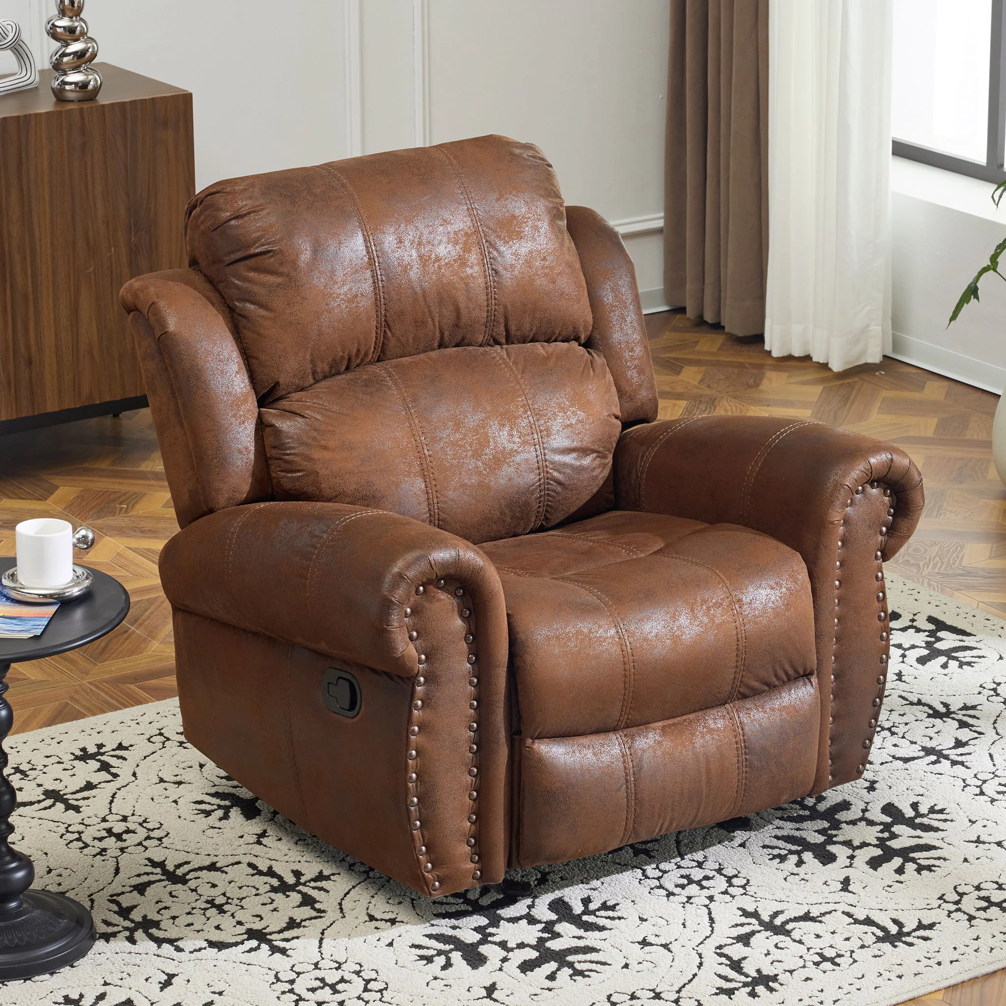 Wide Standard Manual Glider Recliner - Image 17