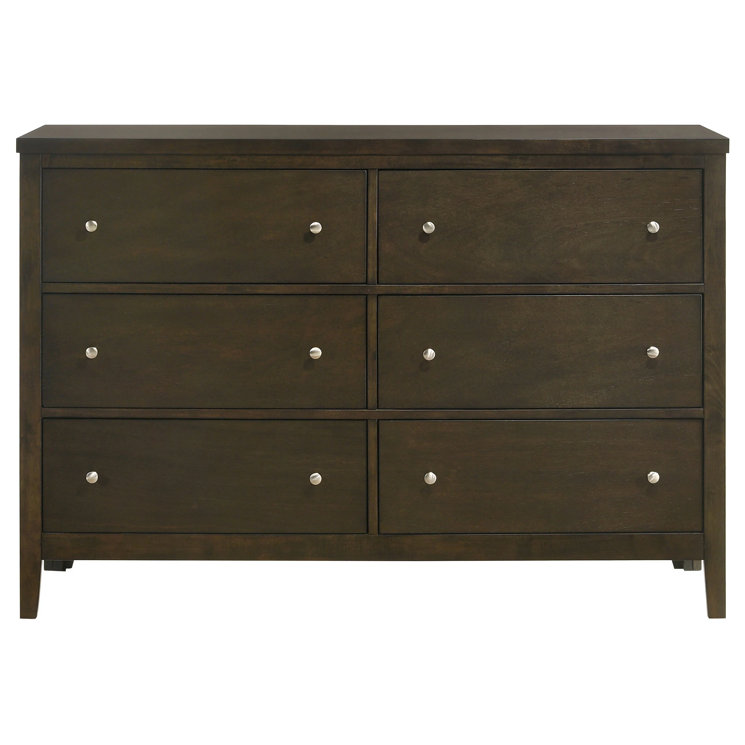 Wilkes 6-Drawer Dresser Cabinet, Dark Cocoa - Image 5