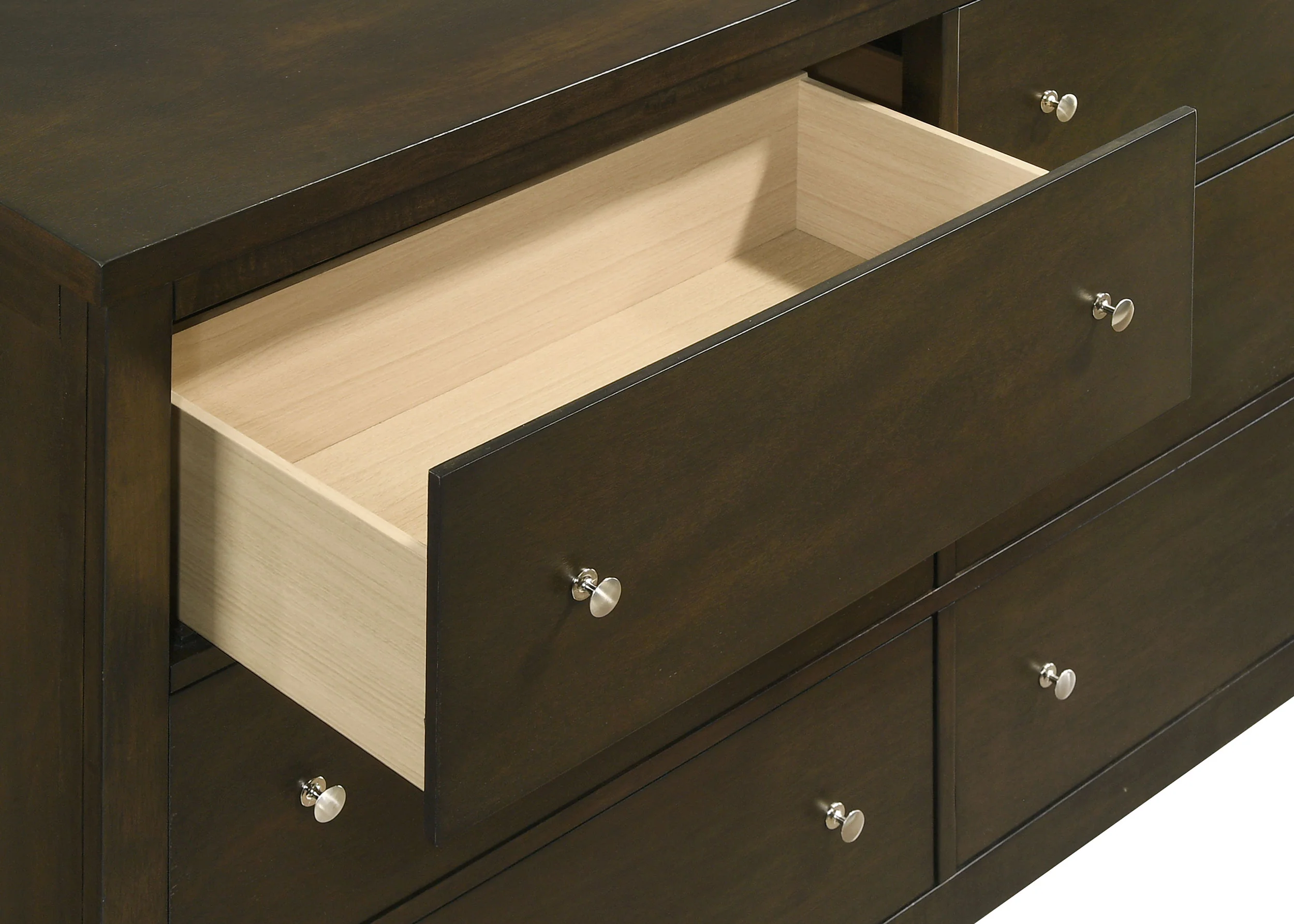 Wilkes 6-Drawer Dresser Cabinet, Dark Cocoa - Image 7