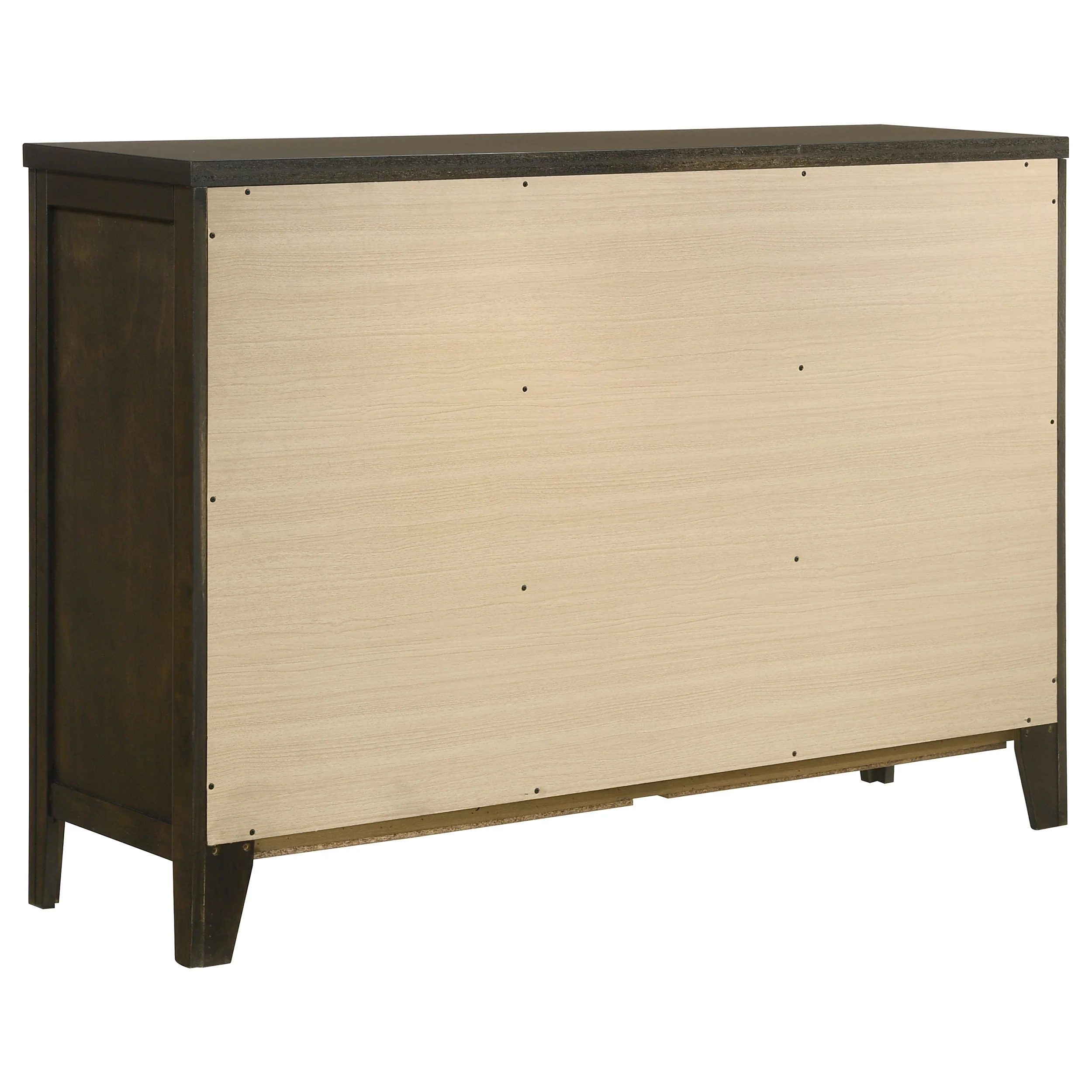 Wilkes 6-Drawer Dresser Cabinet, Dark Cocoa - Image 9