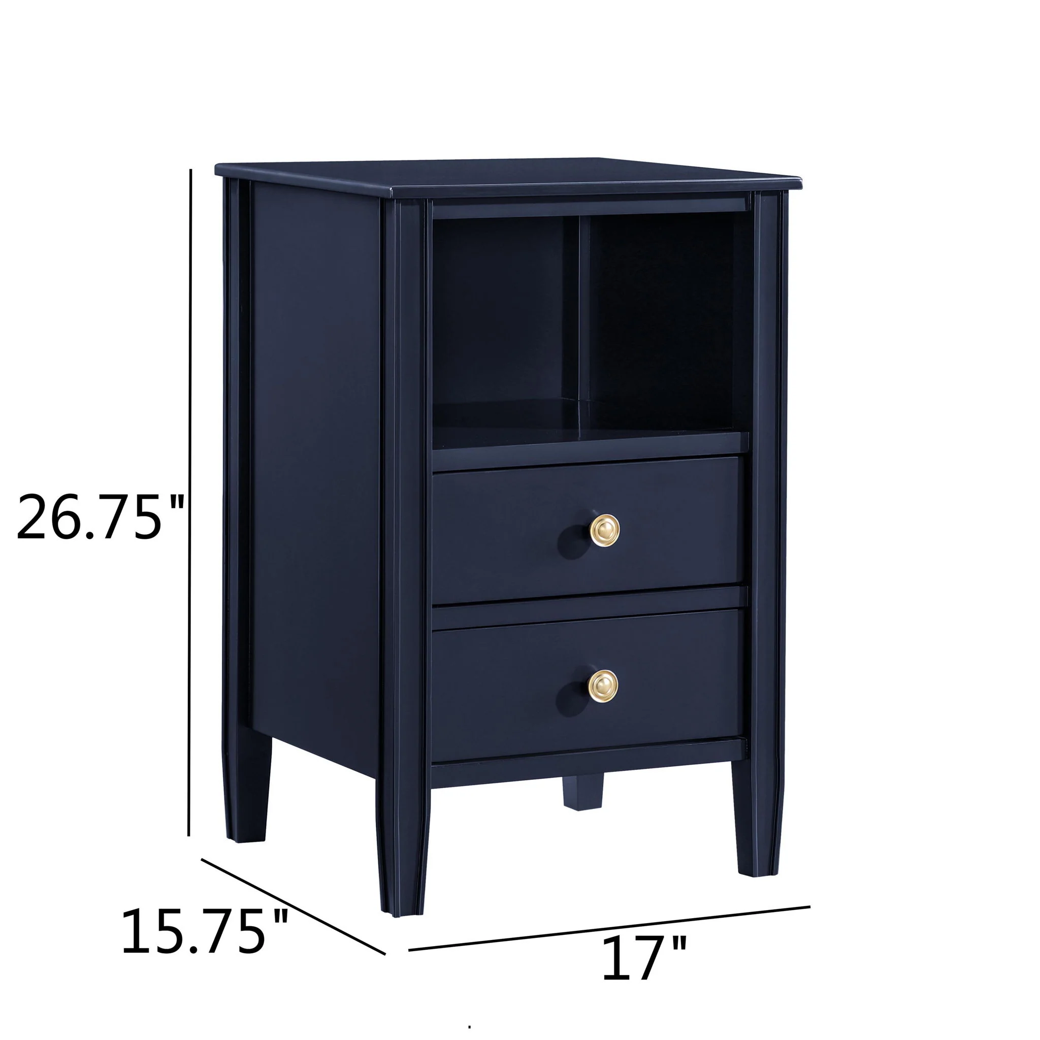 Winston - 2 Drawer Storage Nightstand - Image 10