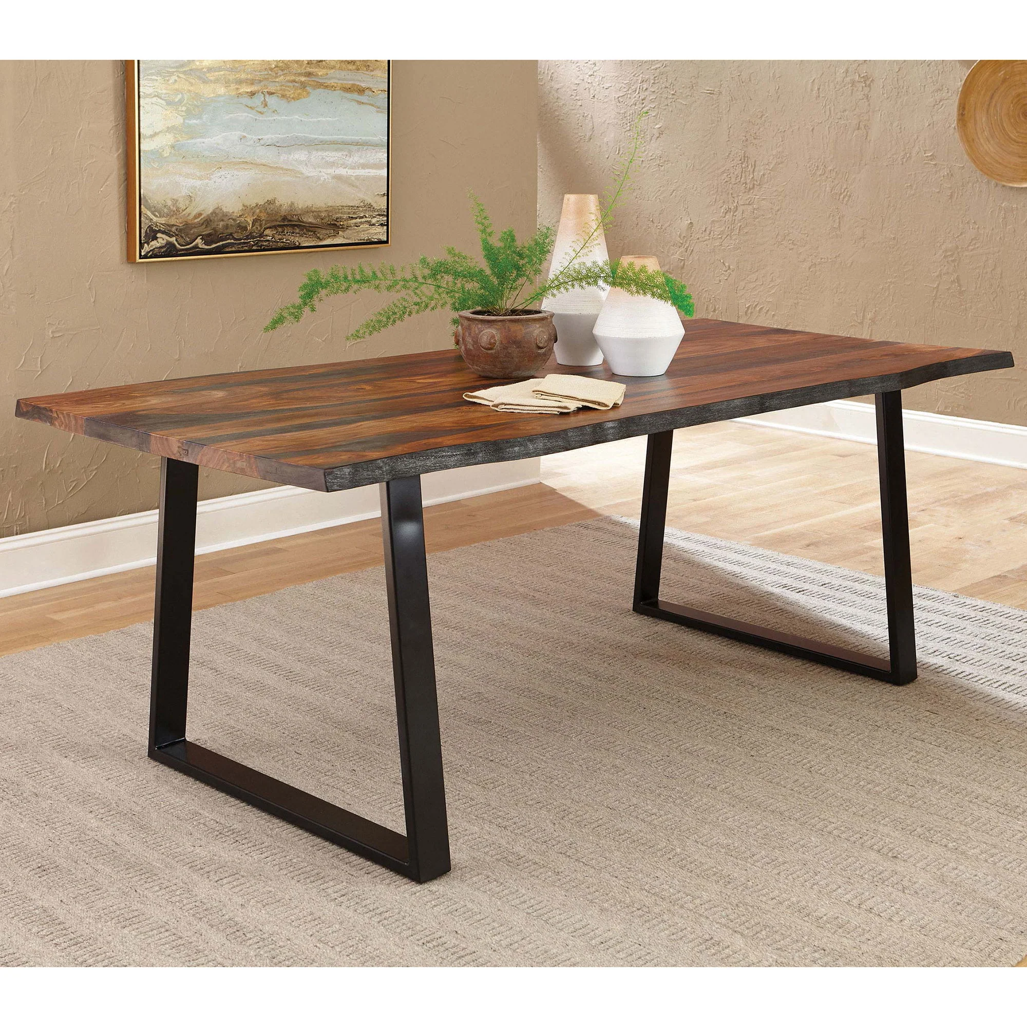 Wobegon - Rectangular Dining Table - Gray - Image 8
