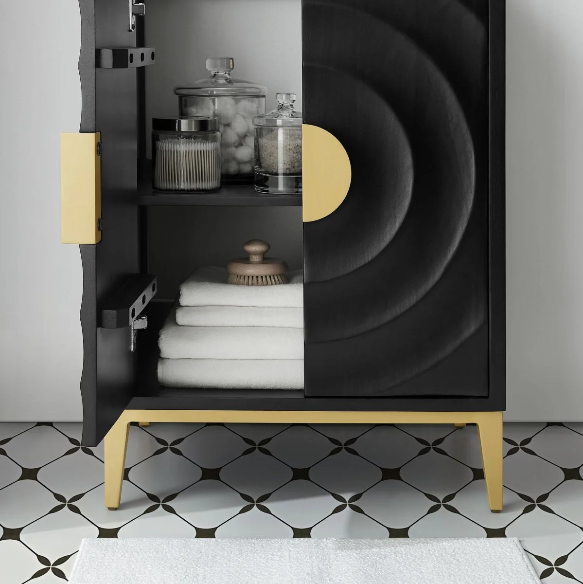 Wood Bathroom Vanity Cabinet for Bathroom Storage and Organization, Modern Design - Image 25