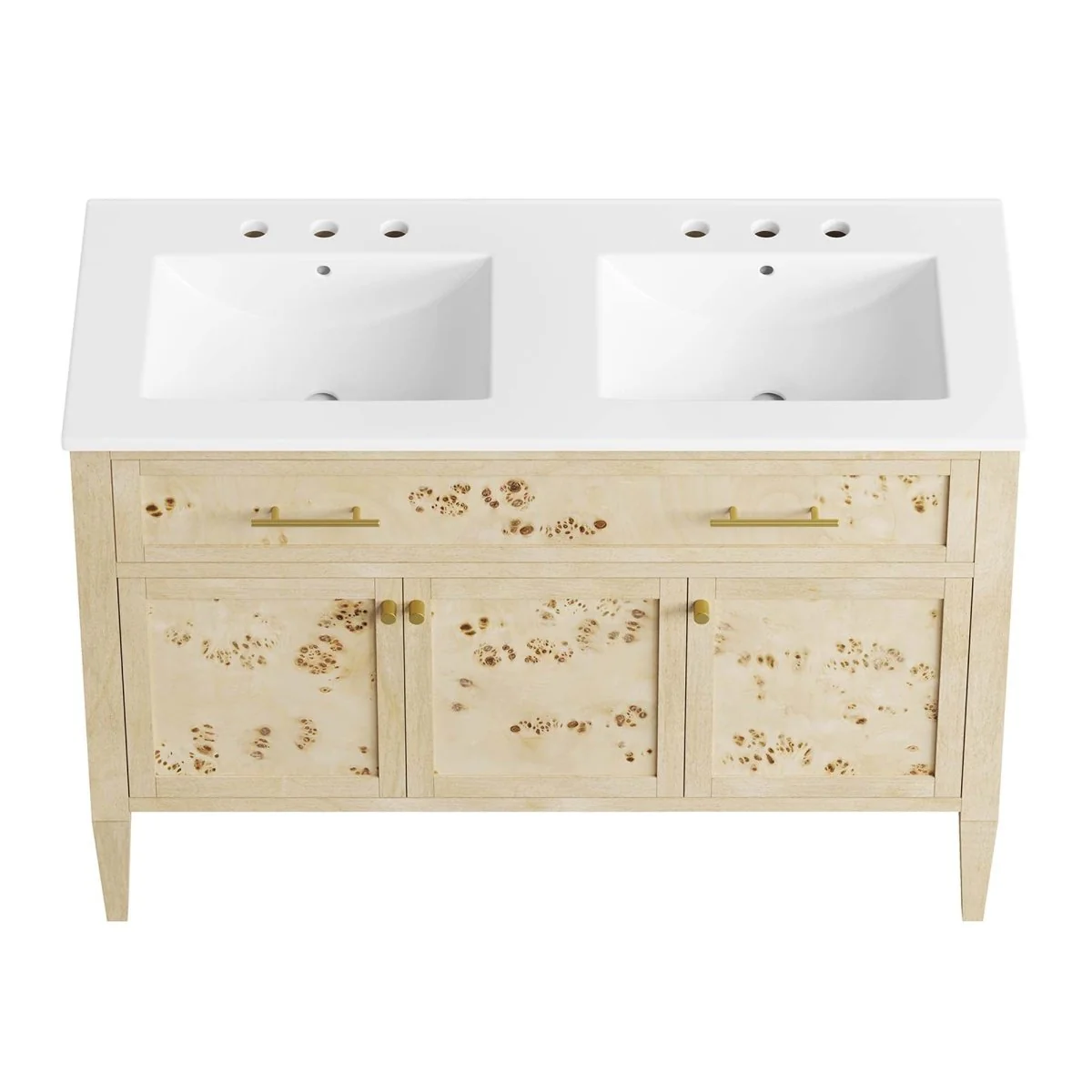 Wood Bathroom Vanity Cabinet with Countertop and Storage, Multiple Configurations - Image 10
