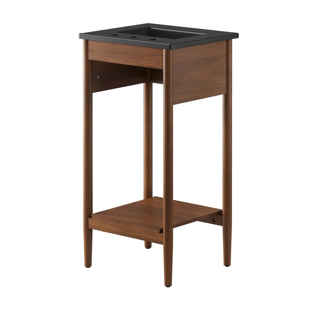 Wood Bathroom Vanity with Sink — Elegant Solid Wood Vanity Cabinet for Bathrooms - Image 153