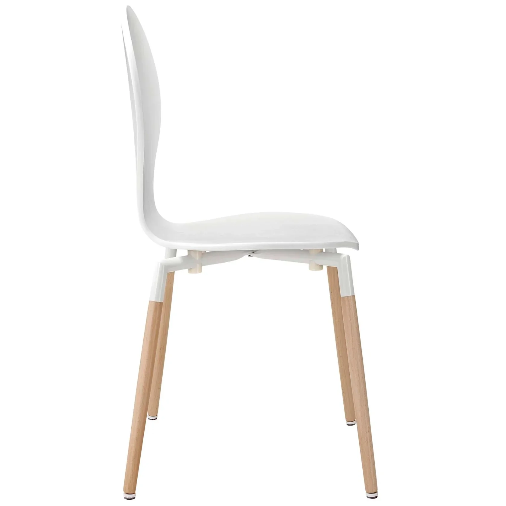 Wood Dining Chairs Set of 2 – Natural Wood - Image 9