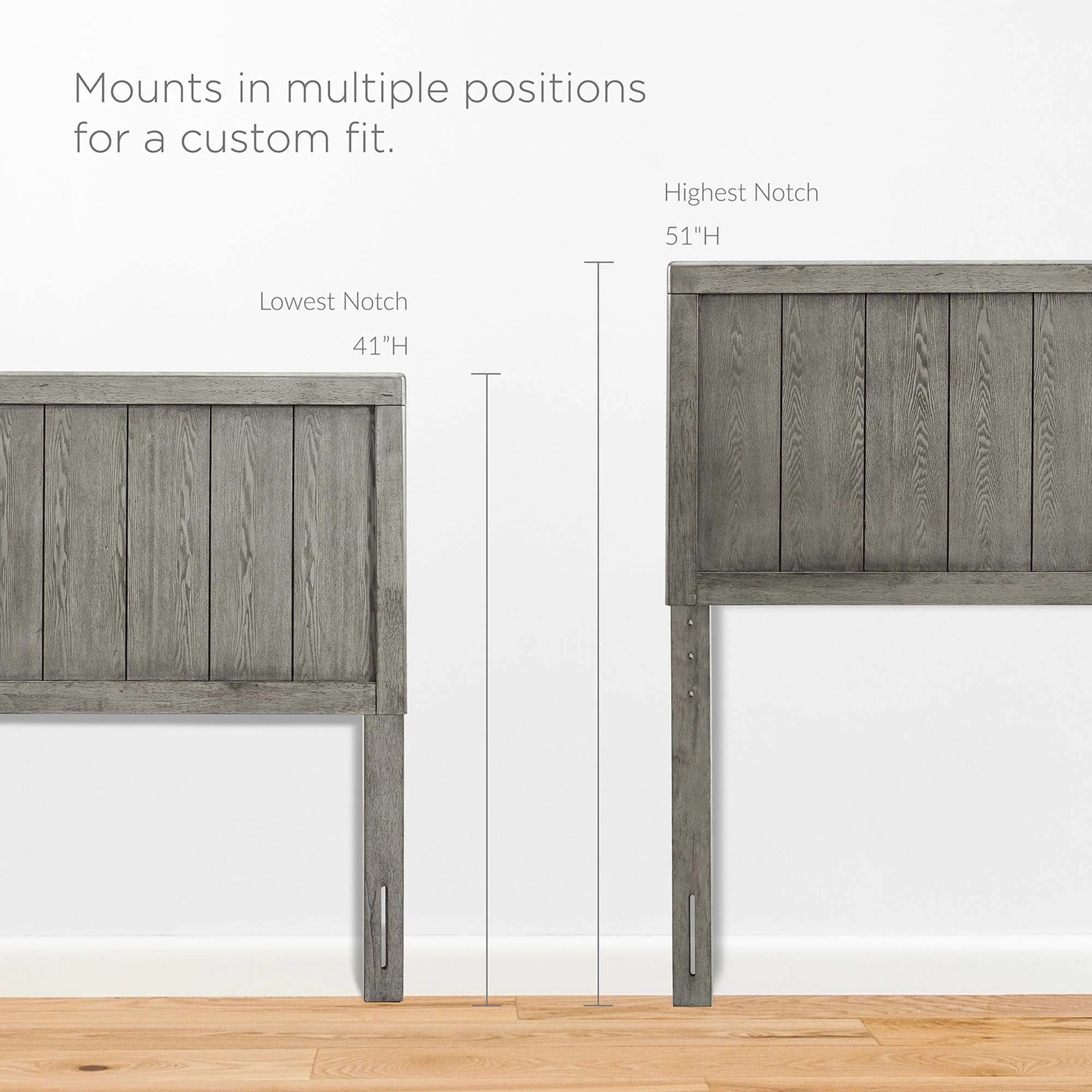 Wood Platform Bed with Angular Frame - Image 39