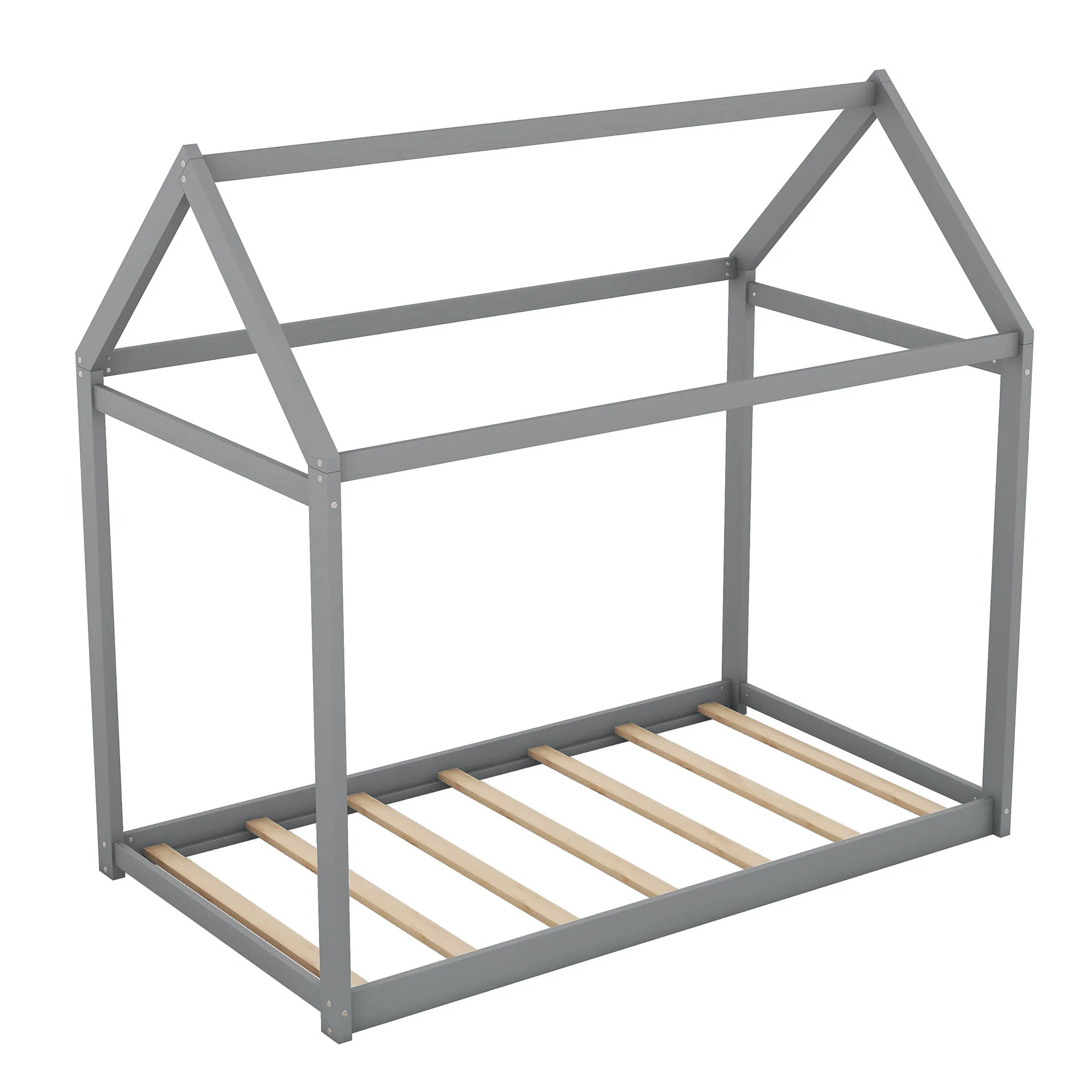 Wooden House Shaped Bed - Image 18