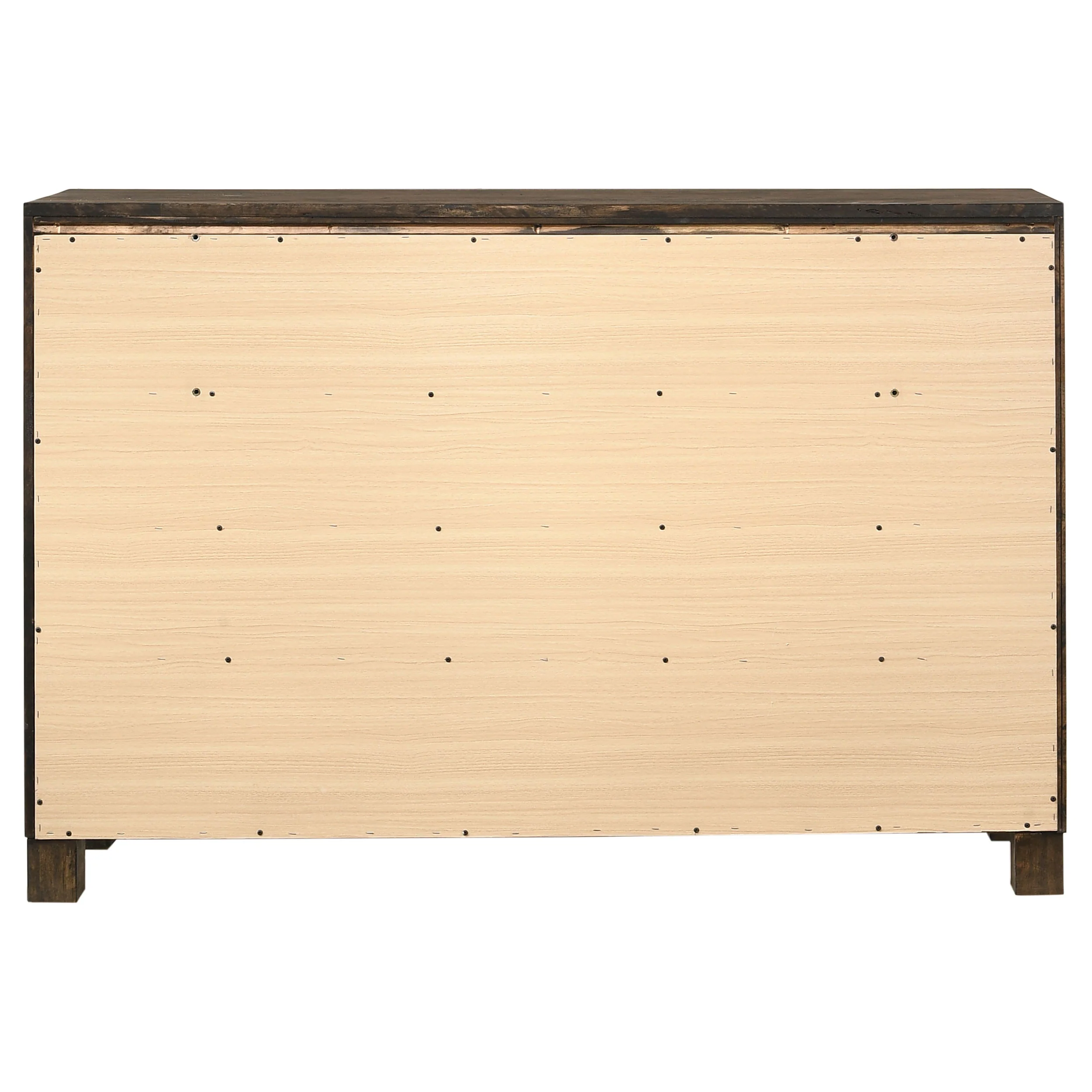Woodmont 8-Drawer Dresser in Rustic Golden Brown - Image 6