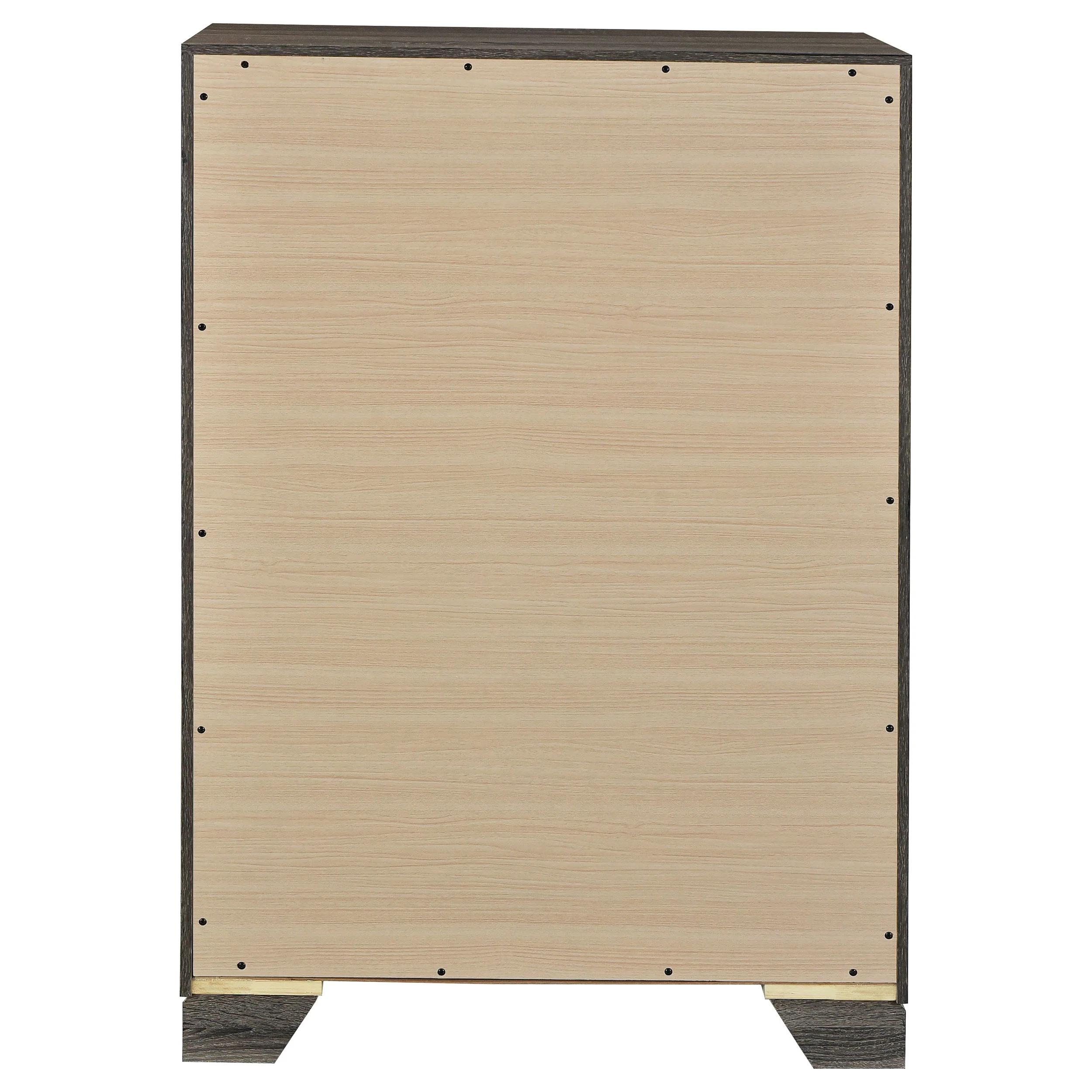 Wright 4-Drawer Chest of Drawers in Brown Oak - Image 7