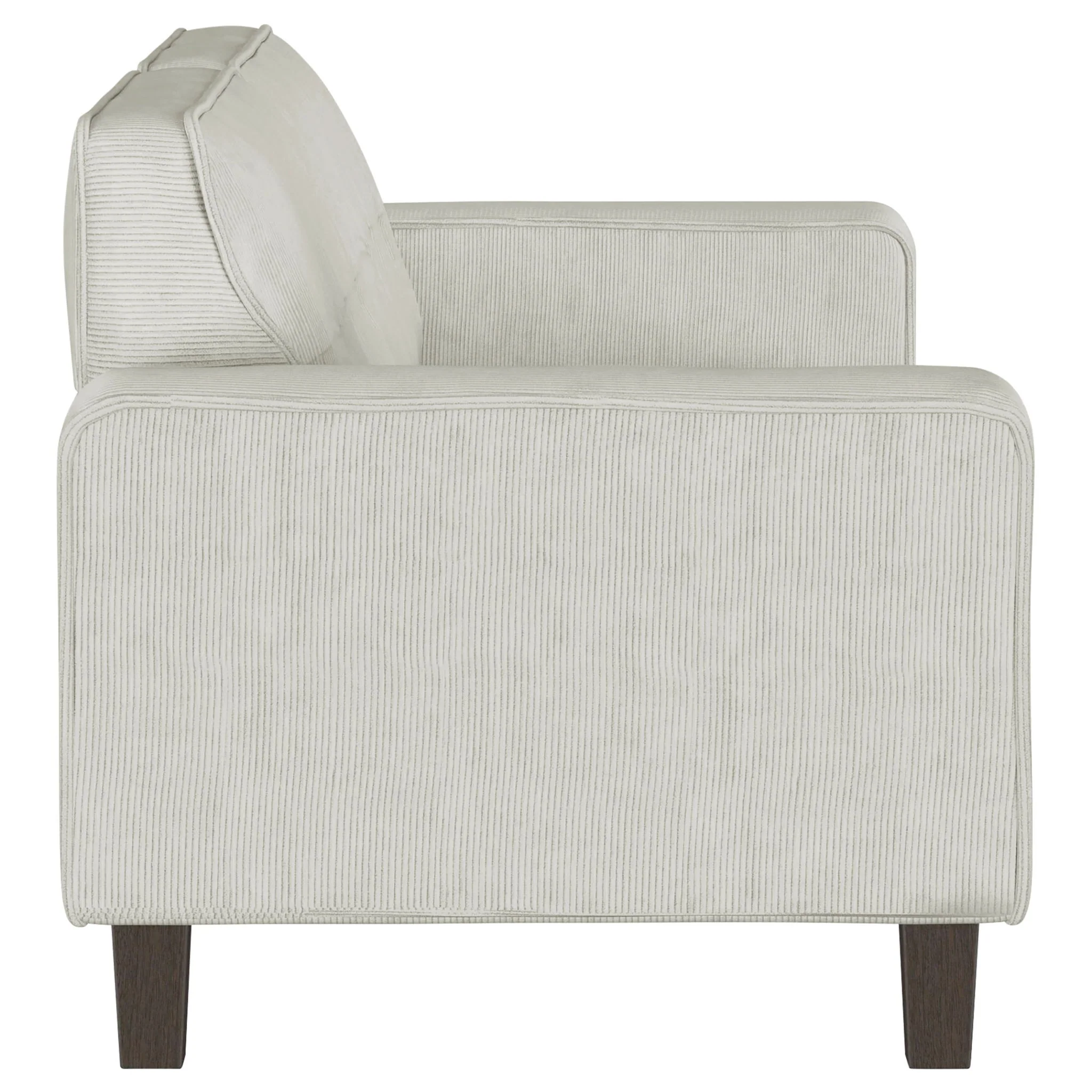 Xana - 2 Piece Upholstered Track Arm Sofa Set - Greige - Image 6