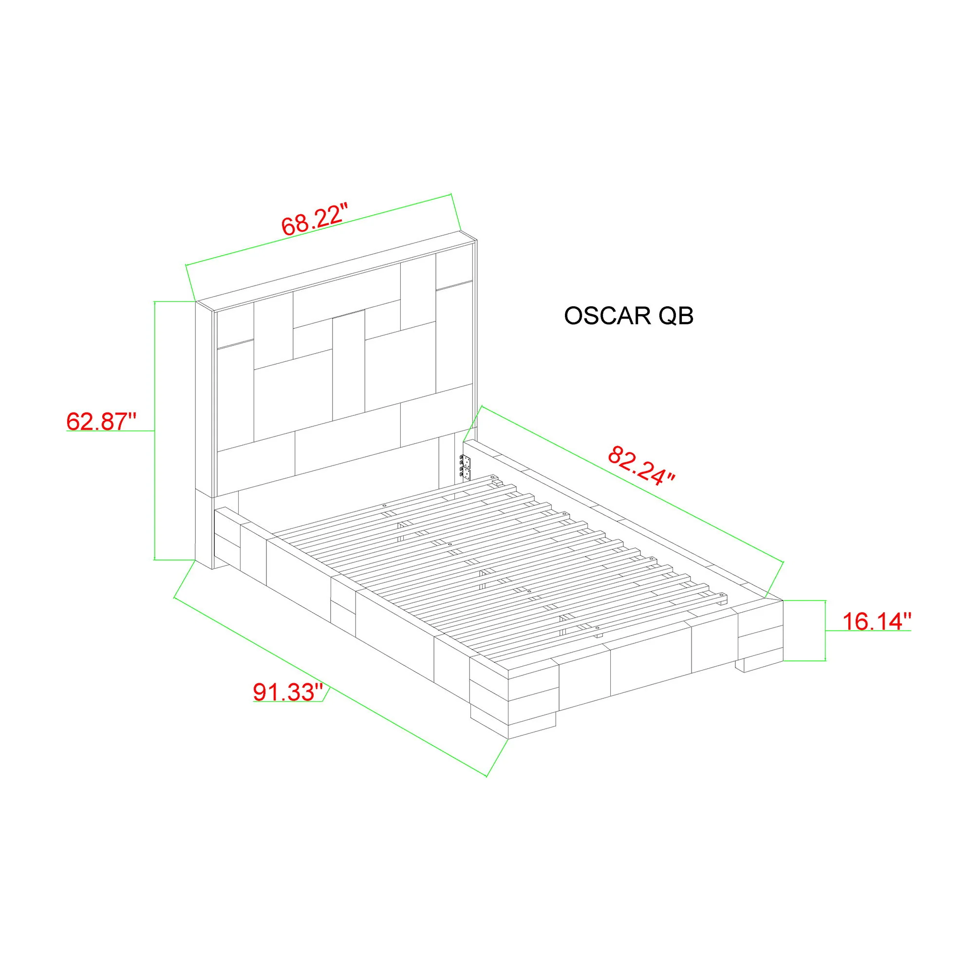 Yaris - Contemporary Bed With Wireless Charging And LED Lights - Image 5