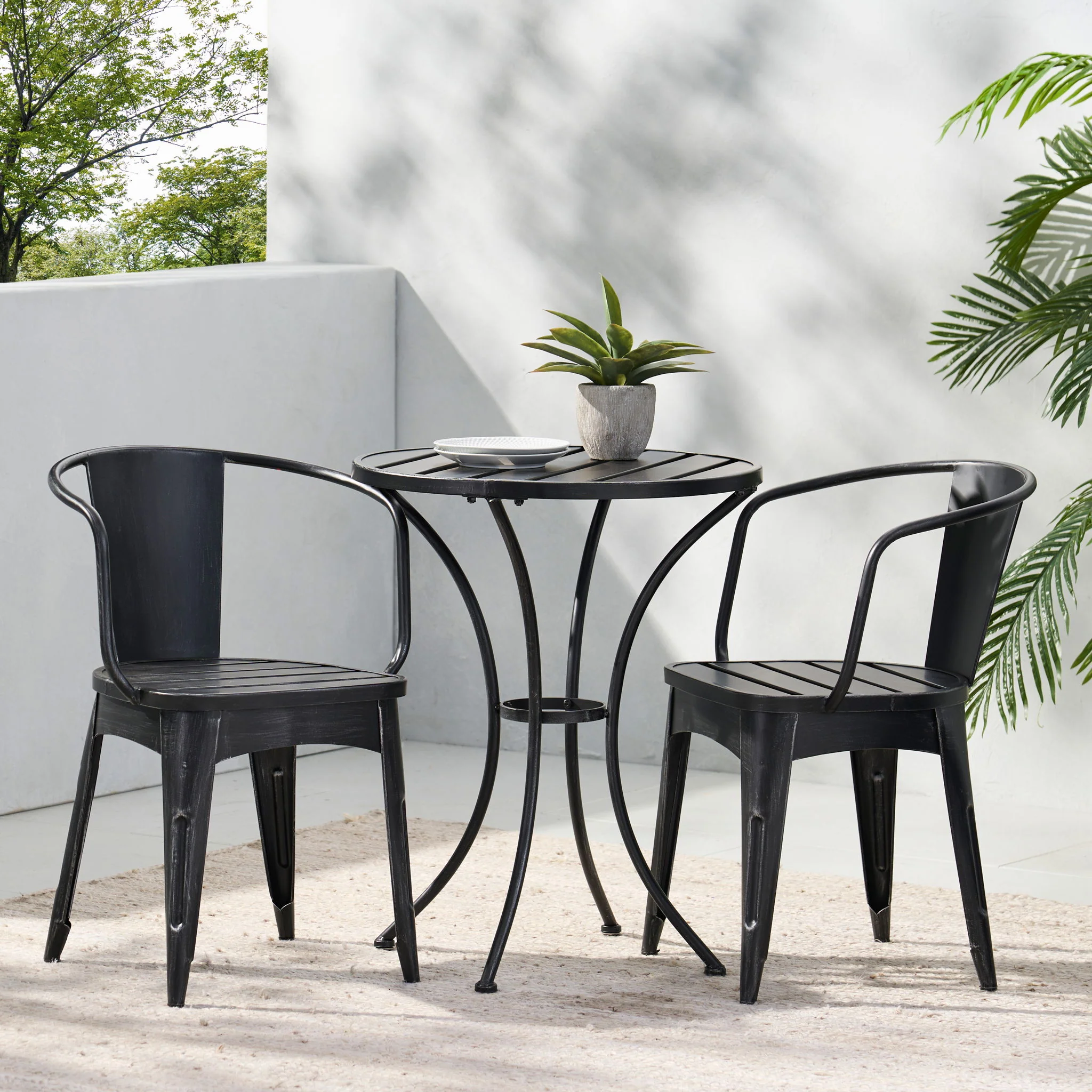 Yearn - 3 Piece Bistro Set With Table And 2 Chairs - Image 10
