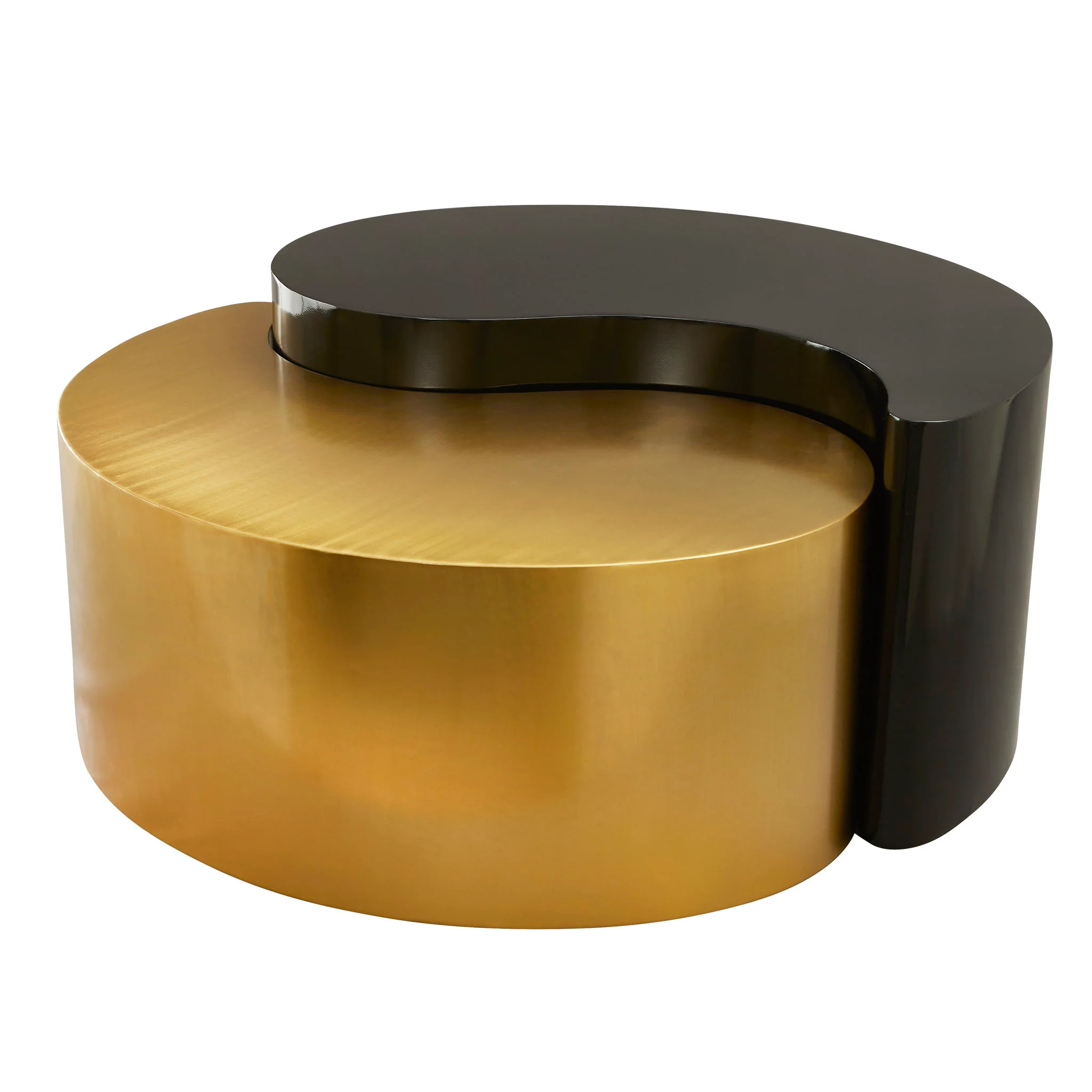 Ying Yang - Coffee Table - Gold / Black - Image 6