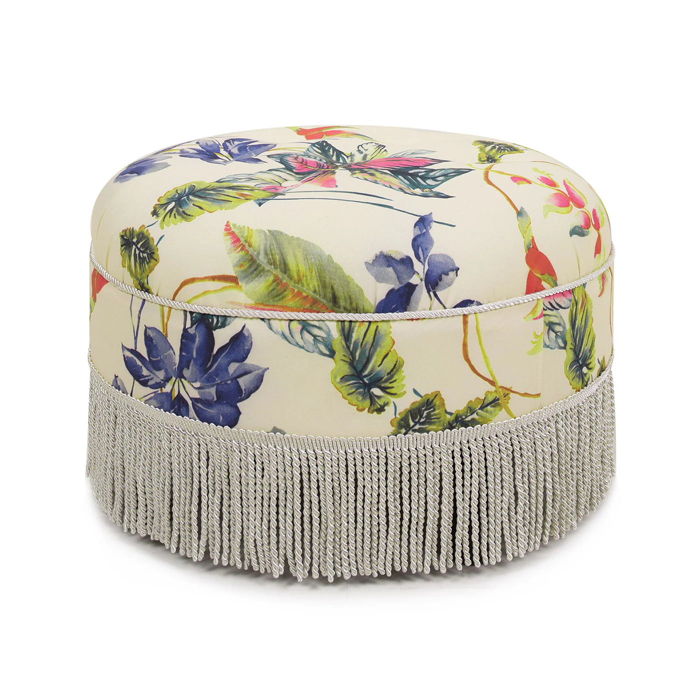 Yolanda - Round Upholstered Accent Ottoman - Image 36