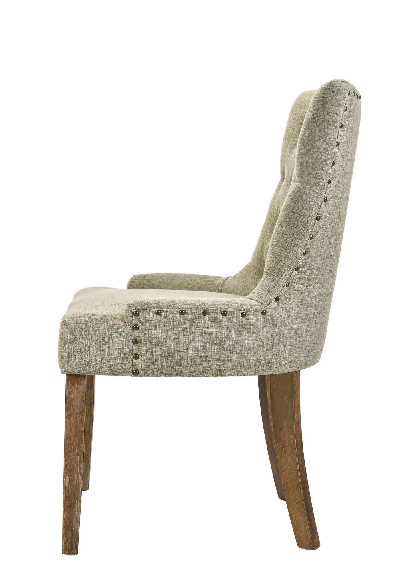 Yotam - Side Chair (Set of 2) - Beige / Oak - Image 6