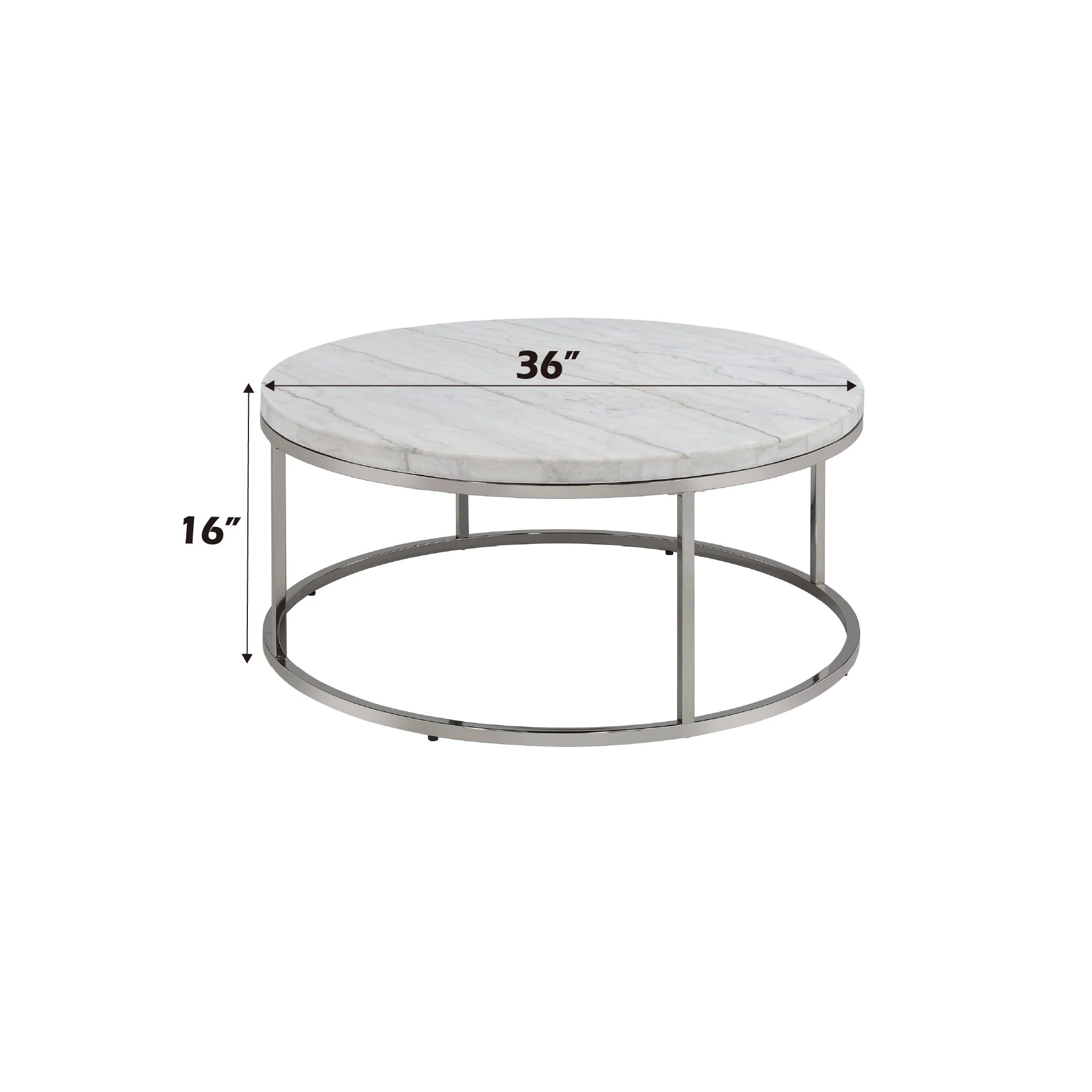 Zaidee - Coffee Table - White - Image 2