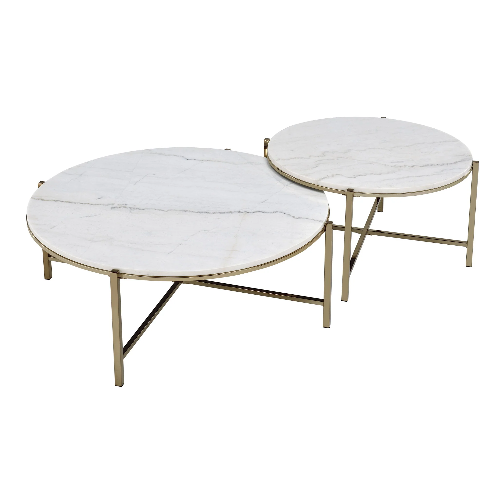Zaidee - Nesting Table Set - White - Image 4