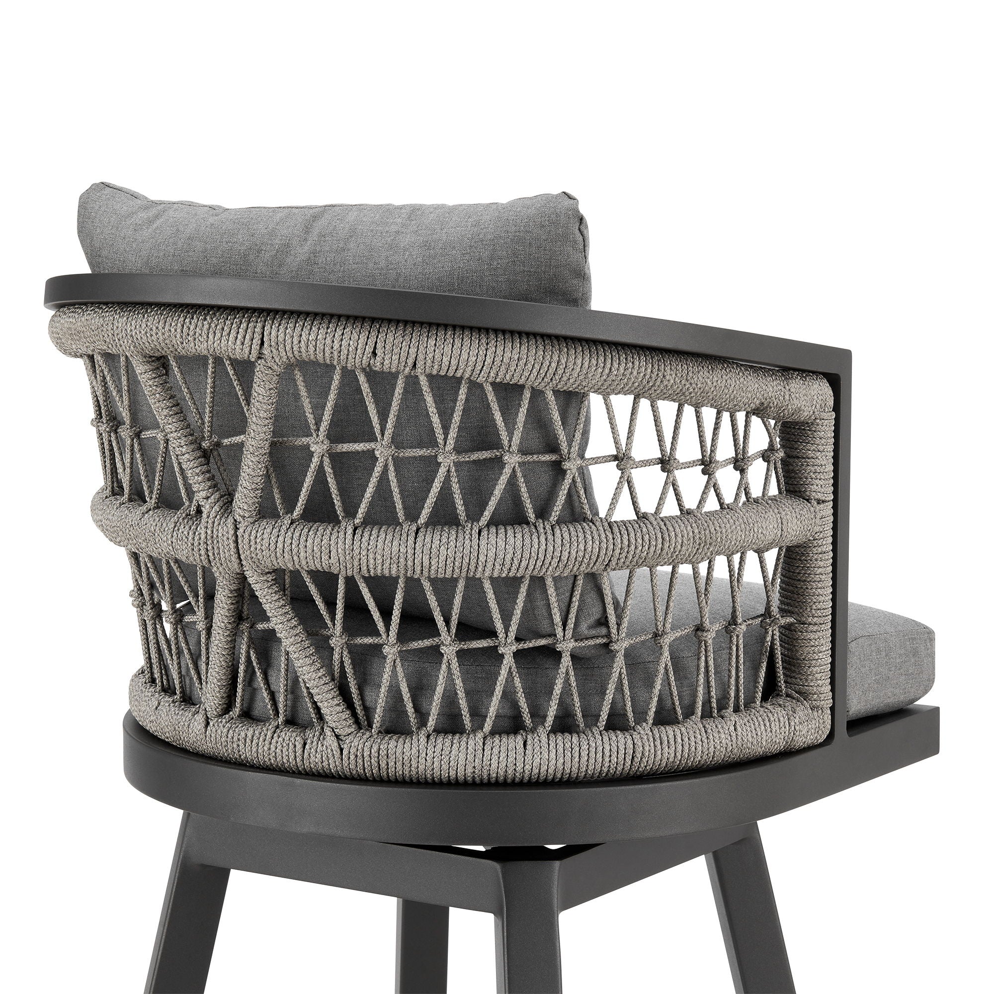 Zella - Outdoor Patio Swivel Bar Stool - Image 3