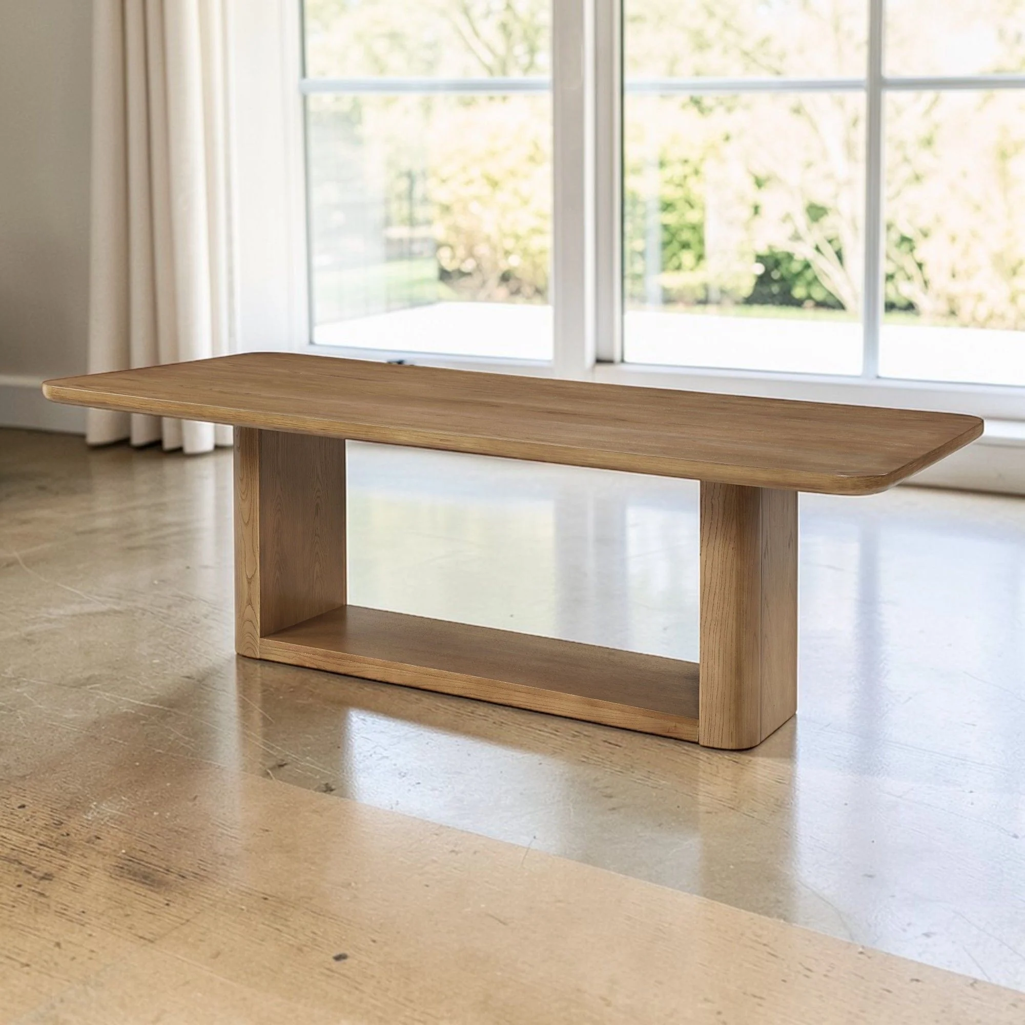Zoey - Dining Table - Oak - Image 4